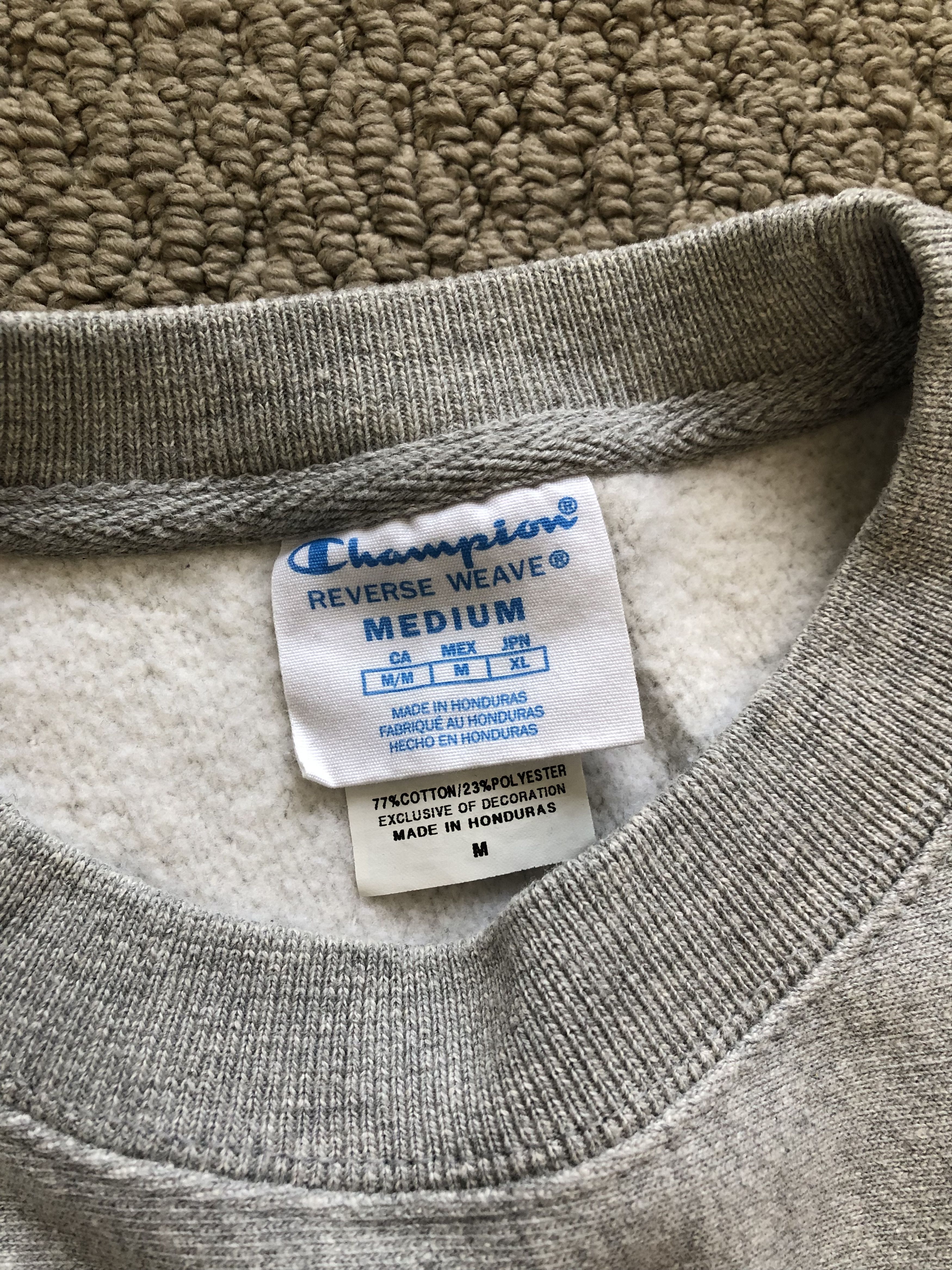 Champion *USED* Champion Reverse Weave Sweatshirts Gray Medium Size US M / EU 48-50 / 2 - 4 Thumbnail
