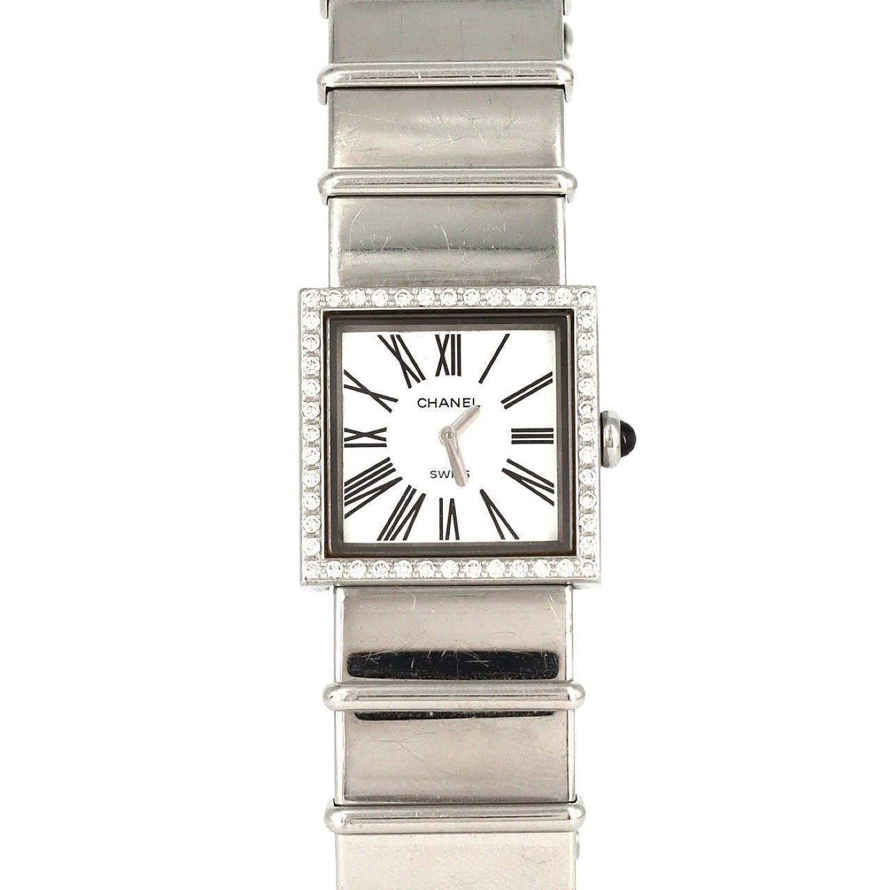 Chanel Chanel Chanel Mademoiselle Stainless Steel Watch Metal Quartz H0830 DUTY FREE for USA Size ONE SIZE - 1 Thumbnail