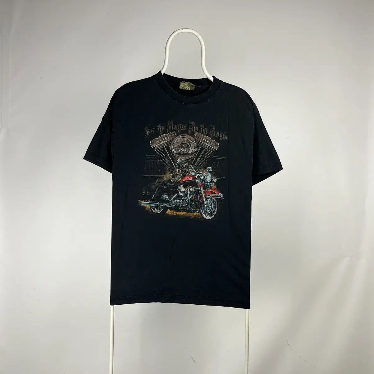 Band Tees Vintage biker Tshirt motorcycle Harley style size Large Size US L / EU 52-54 / 3 - 1 Thumbnail