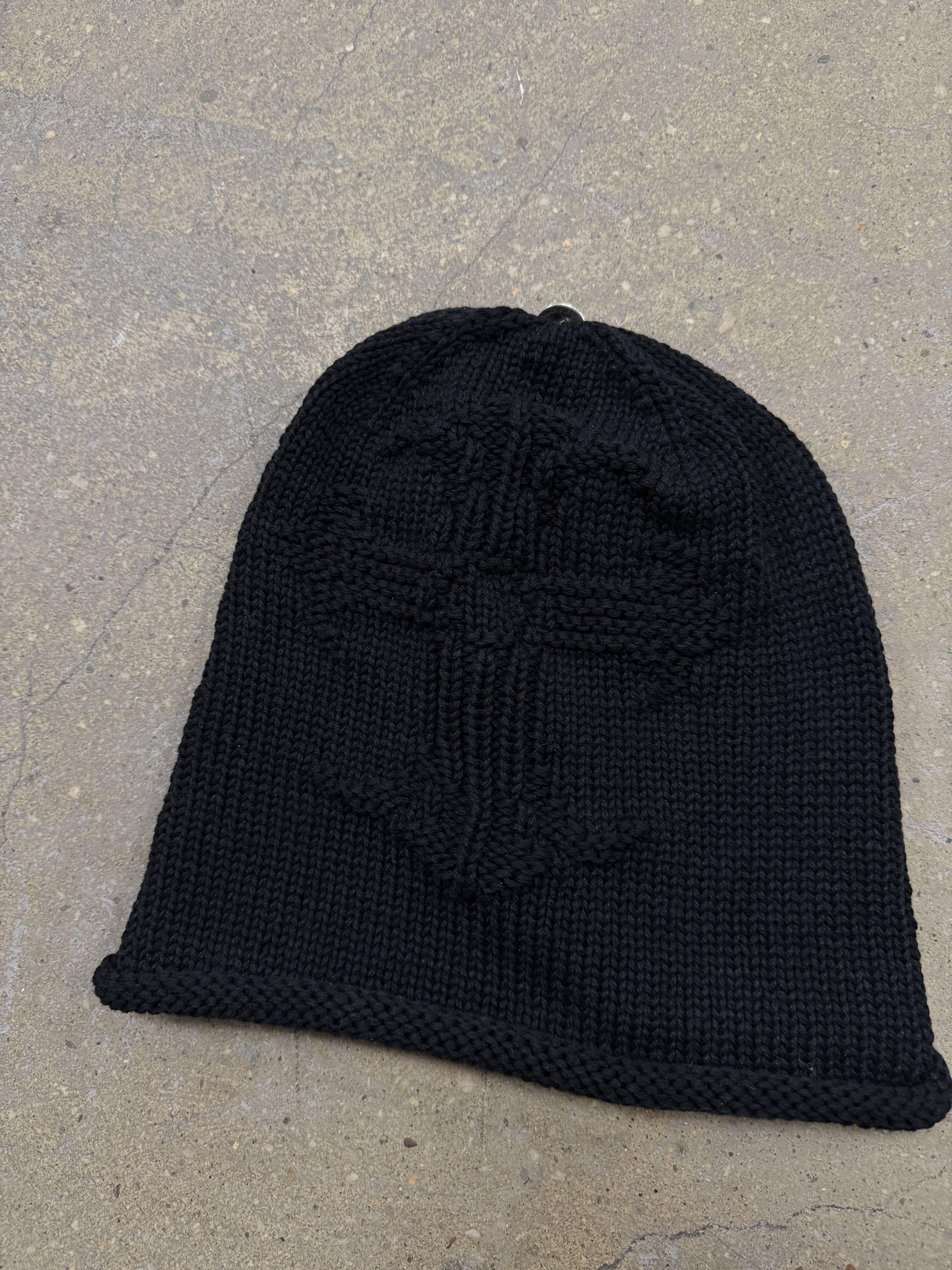 Chrome Hearts CH CASHMERE CROSS WEAVE BEANIE Size ONE SIZE - 9 Thumbnail
