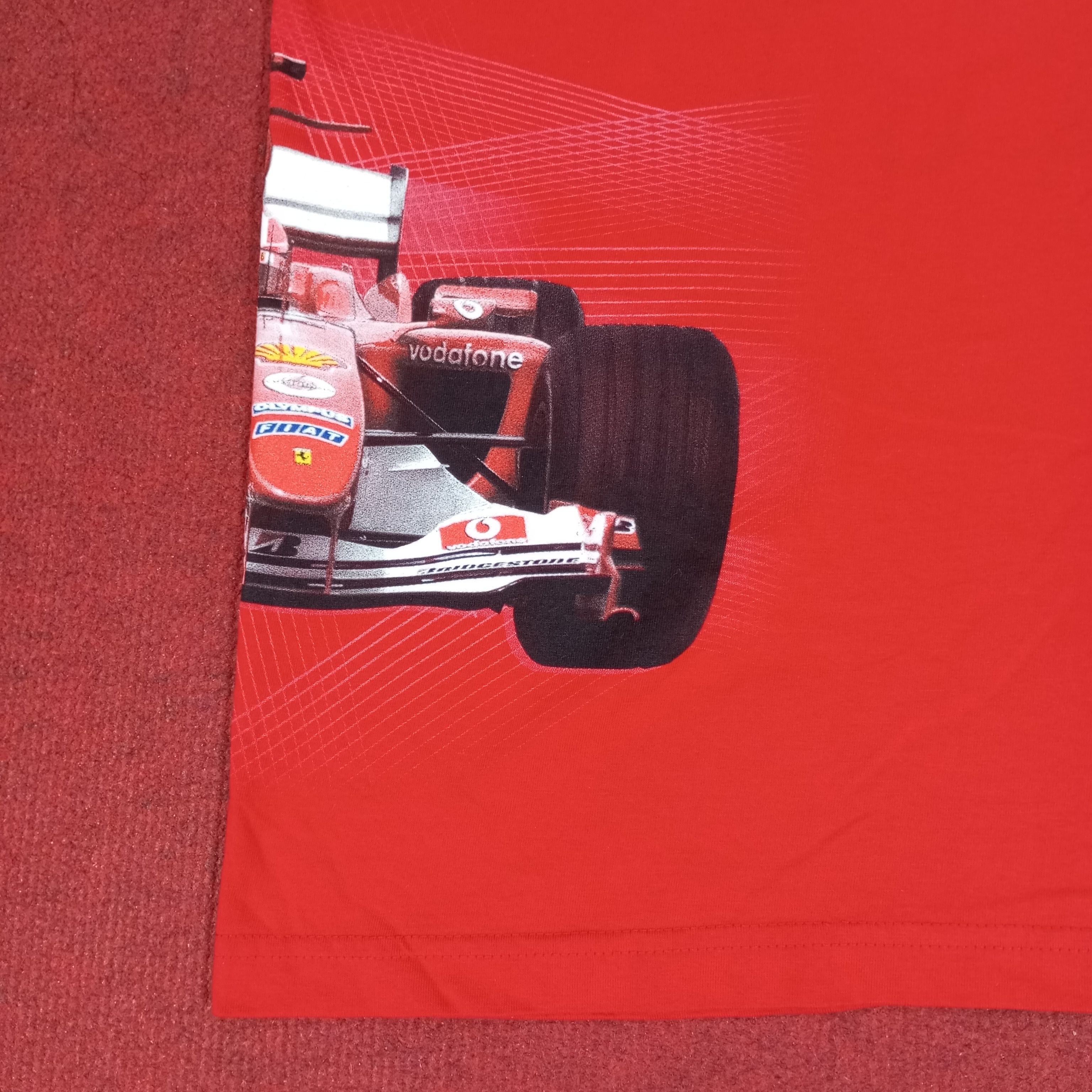 Ferrari × Vintage Ferrari Formula One F1 Racing Design Tshirt Size US L / EU 52-54 / 3 - 2 Thumbnail