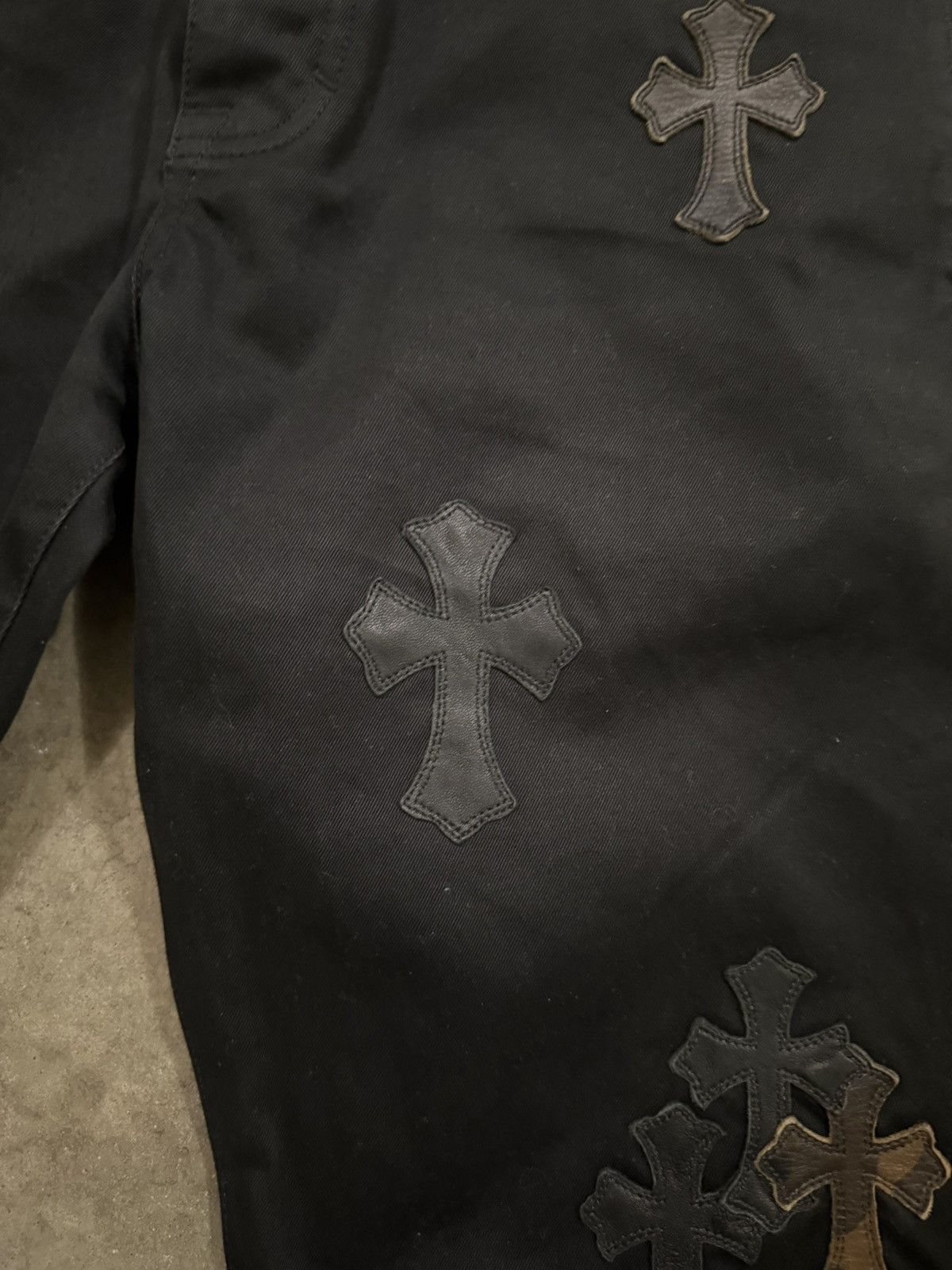 Chrome Hearts Chrome Hearts Cross Patch Chinos Size US 33 - 7 Thumbnail