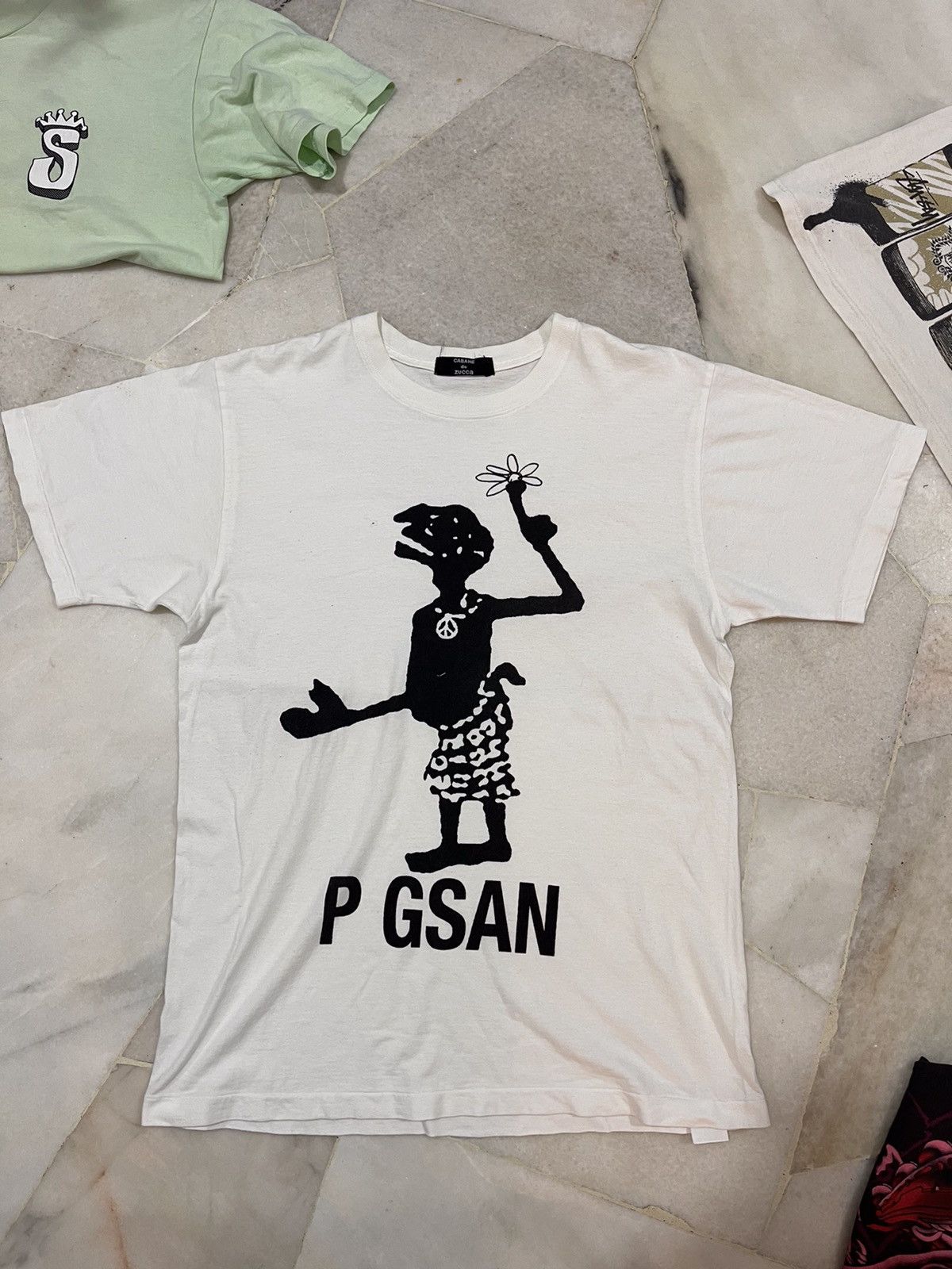 CABANE de ZUCCa Cabane De Zucca PGSAN Art Print Tee A2 Size US L / EU 52-54 / 3 - 1 Thumbnail
