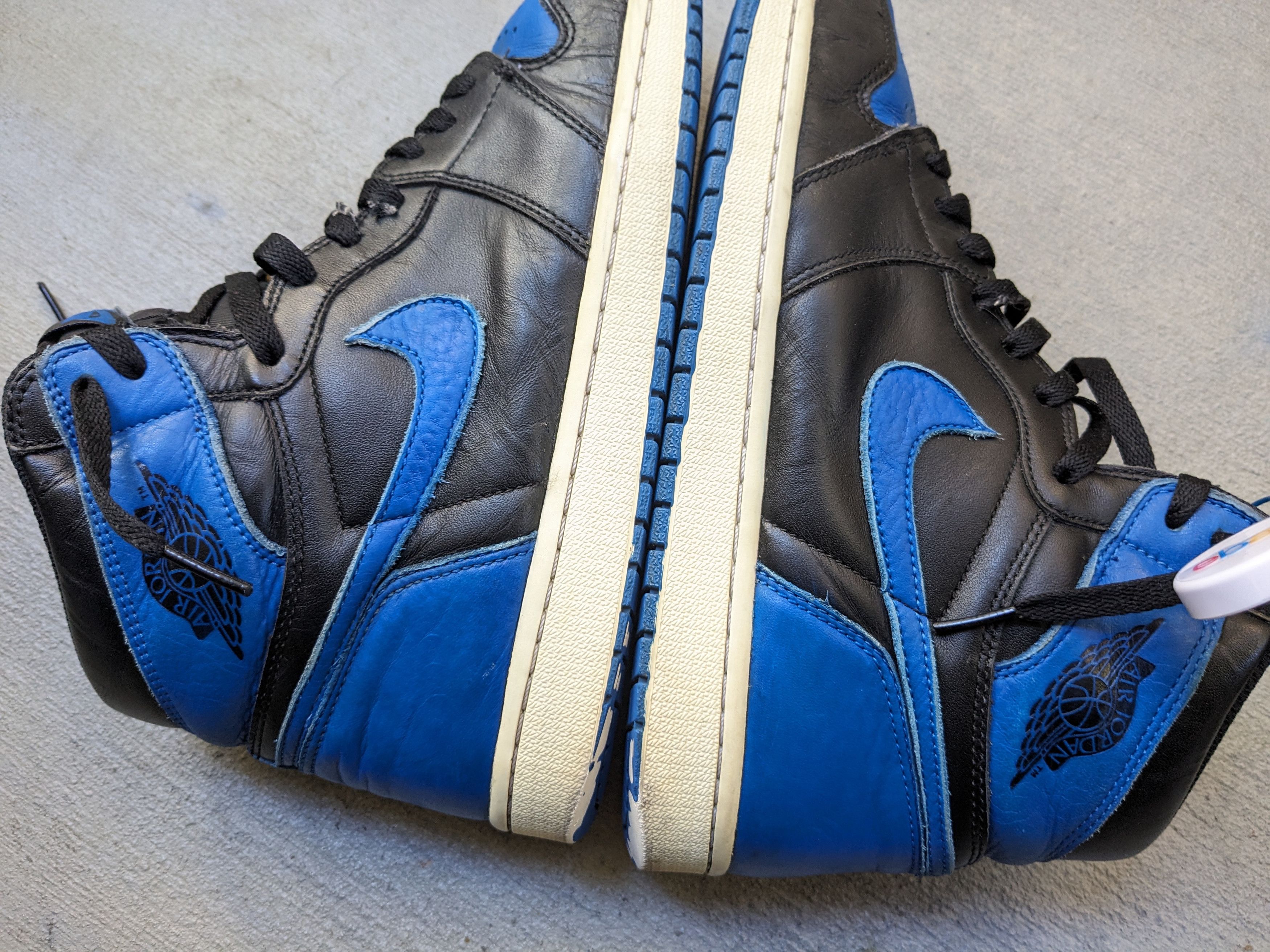 Jordan Brand Nike Air Jordan Retro 1 High OG Royal Size 11 555088-007 Size US 11 / EU 44 - 11 Thumbnail