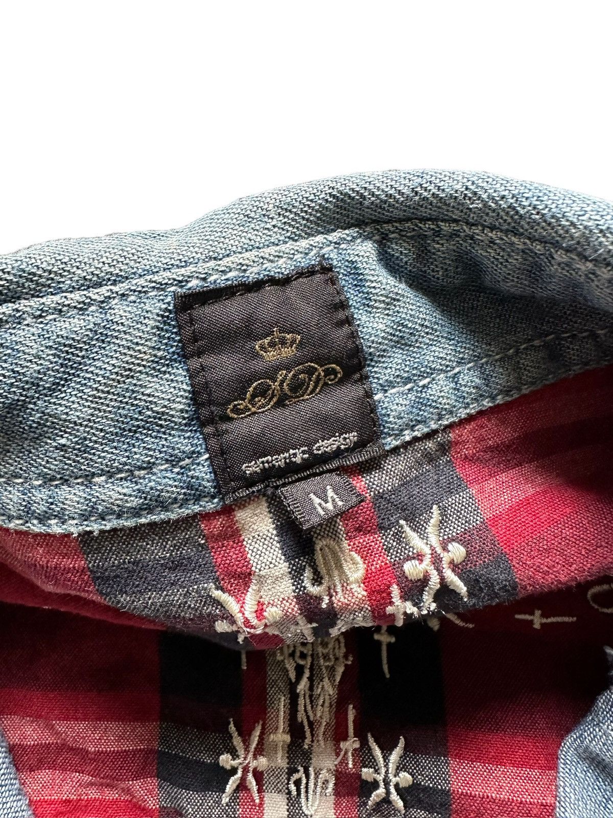 If Six Was Nine 00's Semanticdesign x In The Attic denim shirt Size US M / EU 48-50 / 2 - 14 Thumbnail