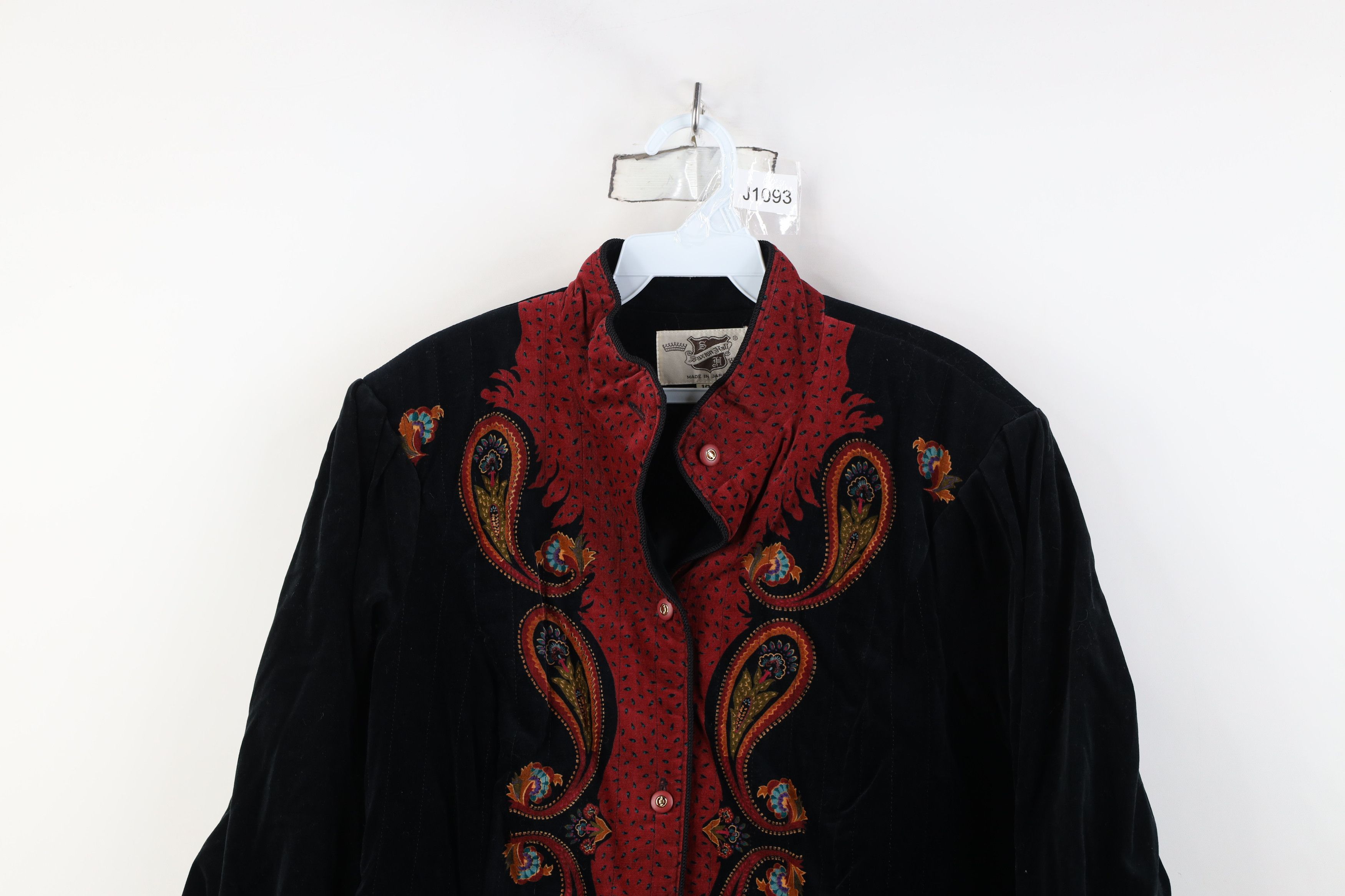 Vintage Deadstock Vintage 70s Streetwear Velour Quilted Jacket Size L / US 10 / IT 46 - 2 Thumbnail
