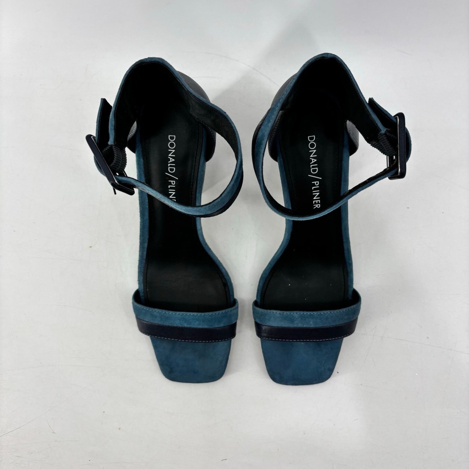 Donald Pliner Donald Pliner Watson Womens Size 7 Ankle Strap Blue Heels Size US 7 / IT 37 - 6 Thumbnail