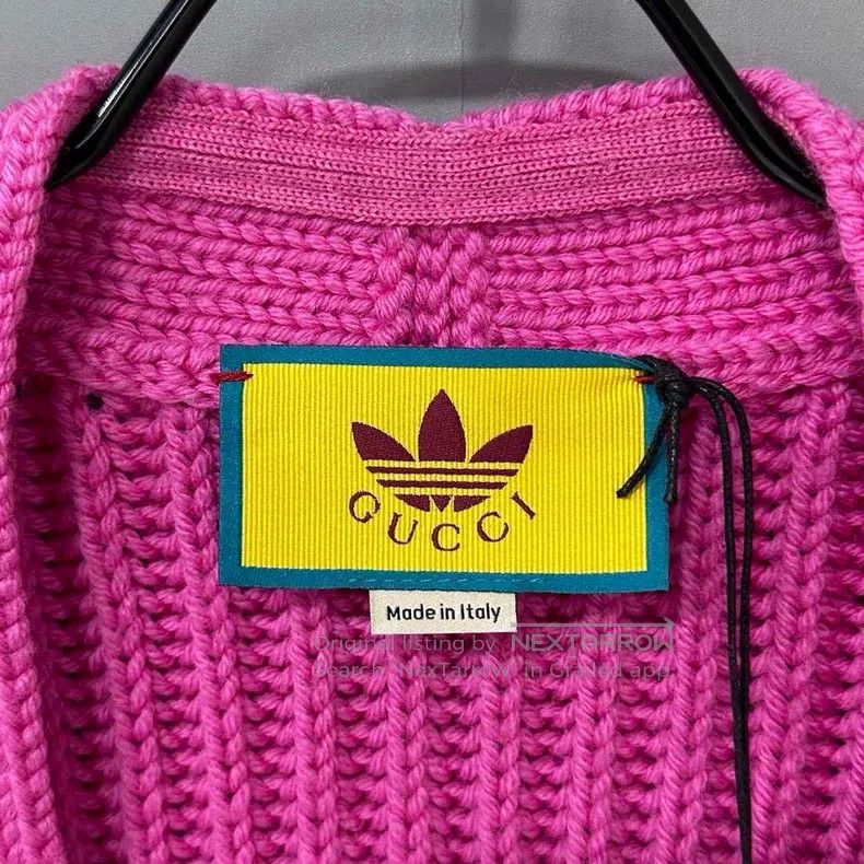 Gucci Gucci Clover logo knitted cardigan coat Size S / US 4 / IT 40 - 5 Thumbnail