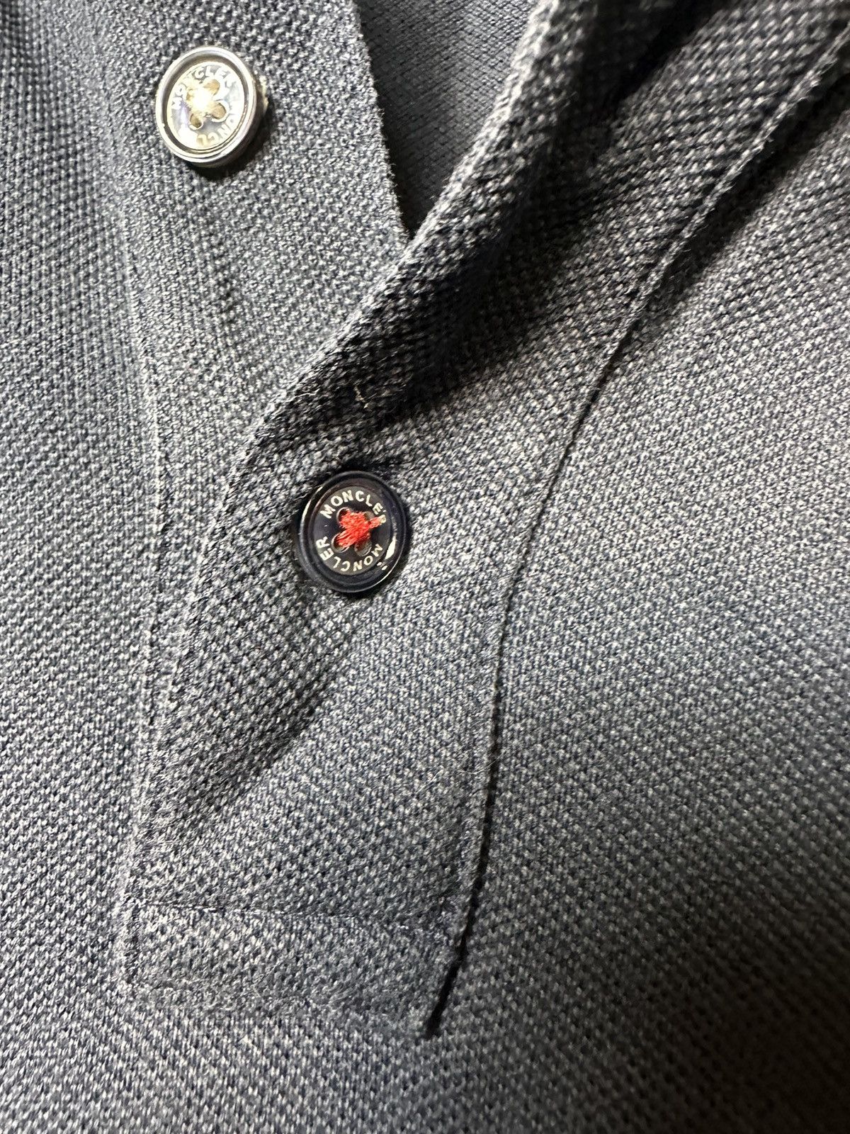 Moncler Moncler logo patch polo shirt Size US XL / EU 56 / 4 - 3 Thumbnail