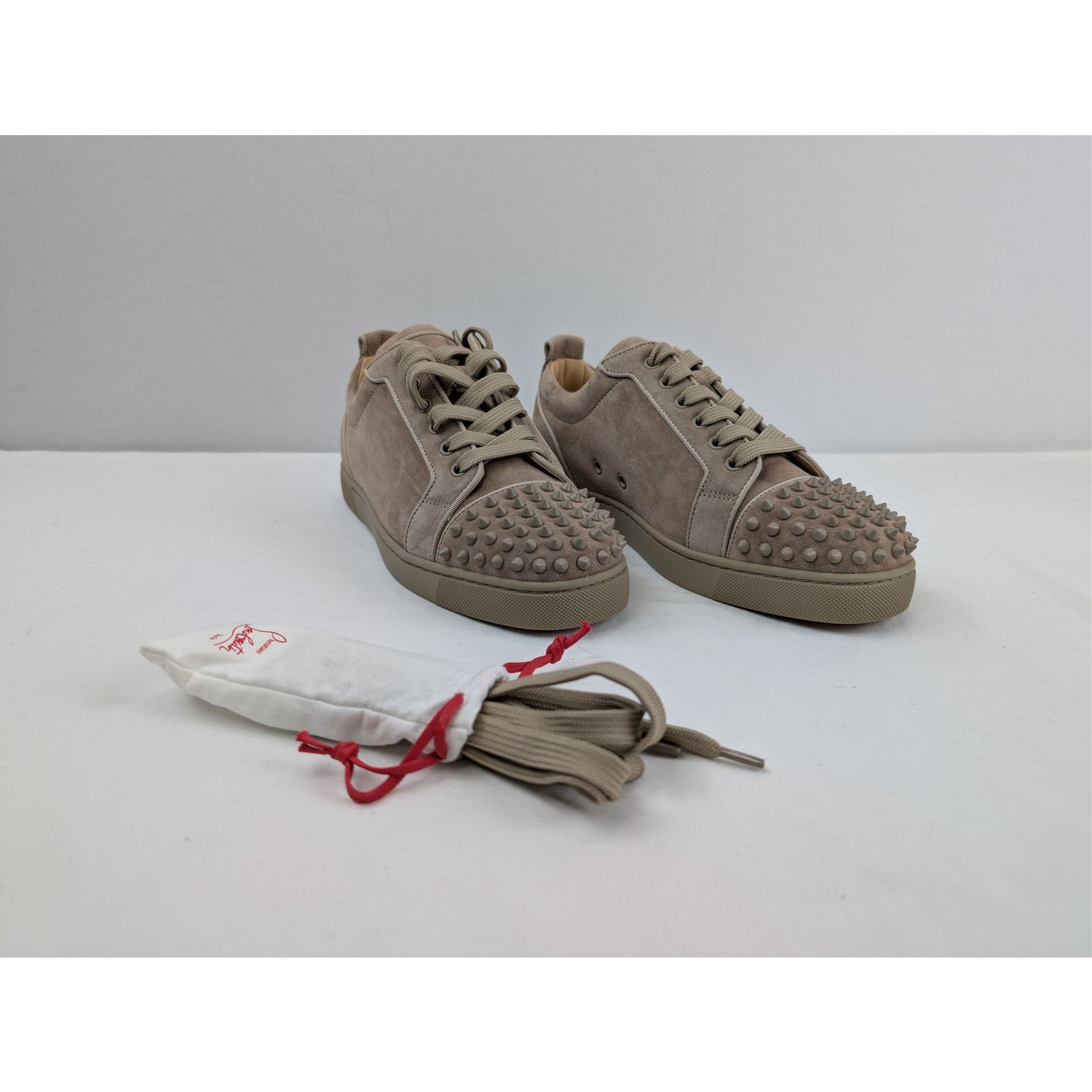 Christian Louboutin o1rshd1 Louis Junior Spikes Orlato Sneakers in Brown 46 Size US 13 / EU 46 - 5 Thumbnail