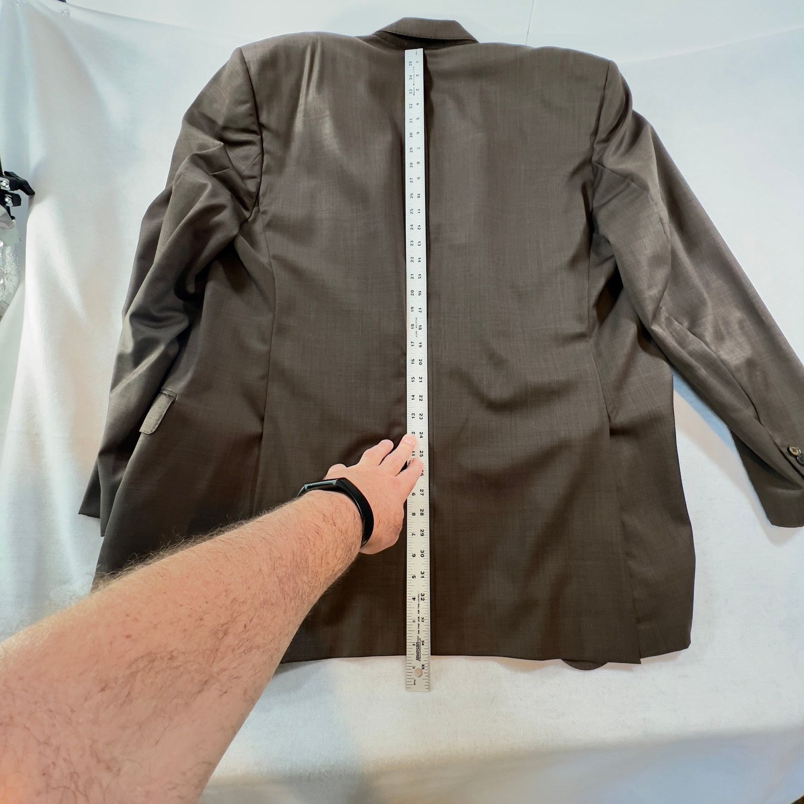 Coppley Suit Jacket Coppley for Rochester Big Tall 46XT 100% Wool Size 46L - 7 Thumbnail