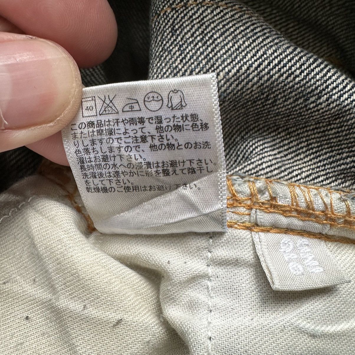 Japanese Brand Vintage Japanese Rusty Distressed Faded Denim Jean Pant W34 Size US 34 / EU 50 - 8 Thumbnail