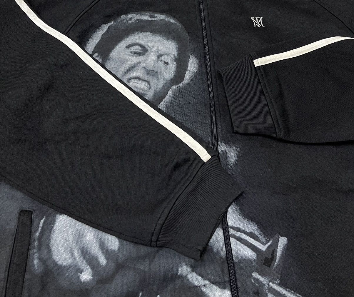 Vintage TONY MONTANA OVP Rare Design Sweater Size US XXL / EU 58 / 5 - 8 Thumbnail