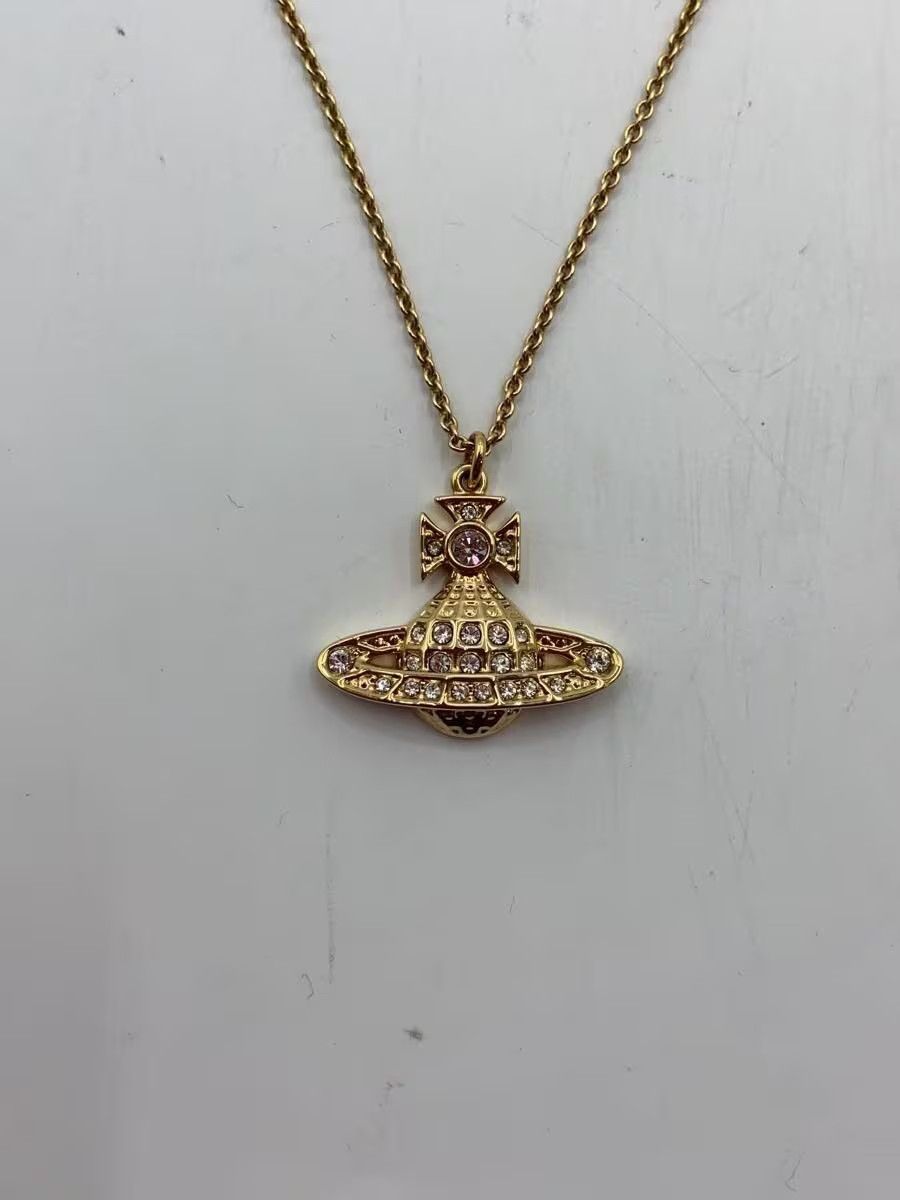 Vivienne Westwood Crystal Orb Necklace Size ONE SIZE - 3 Thumbnail
