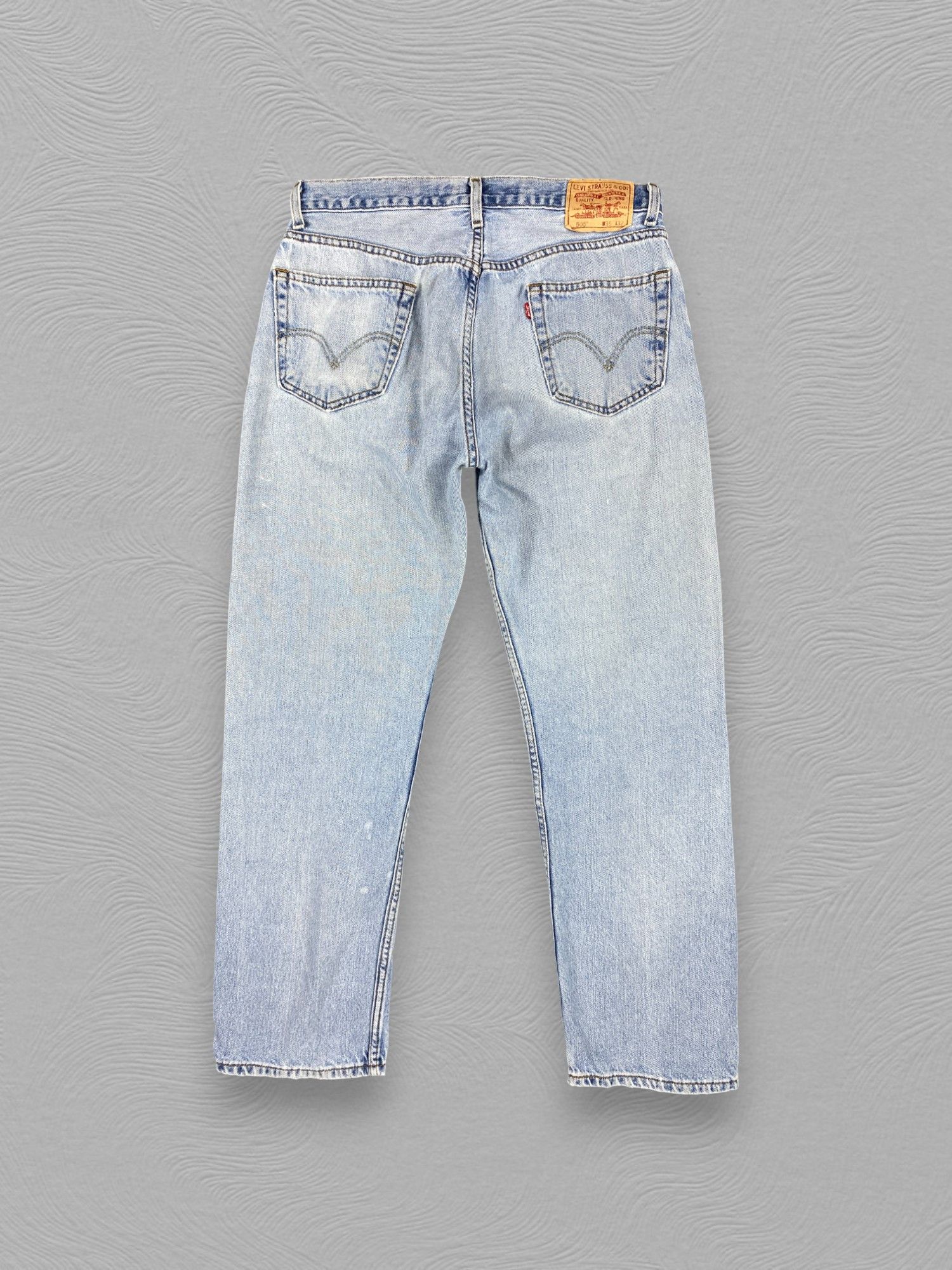 Levi's Light Blue Wash Vintage Levi's 505 35x31.5 Denim -JN1277 Size US 35 - 2 Thumbnail