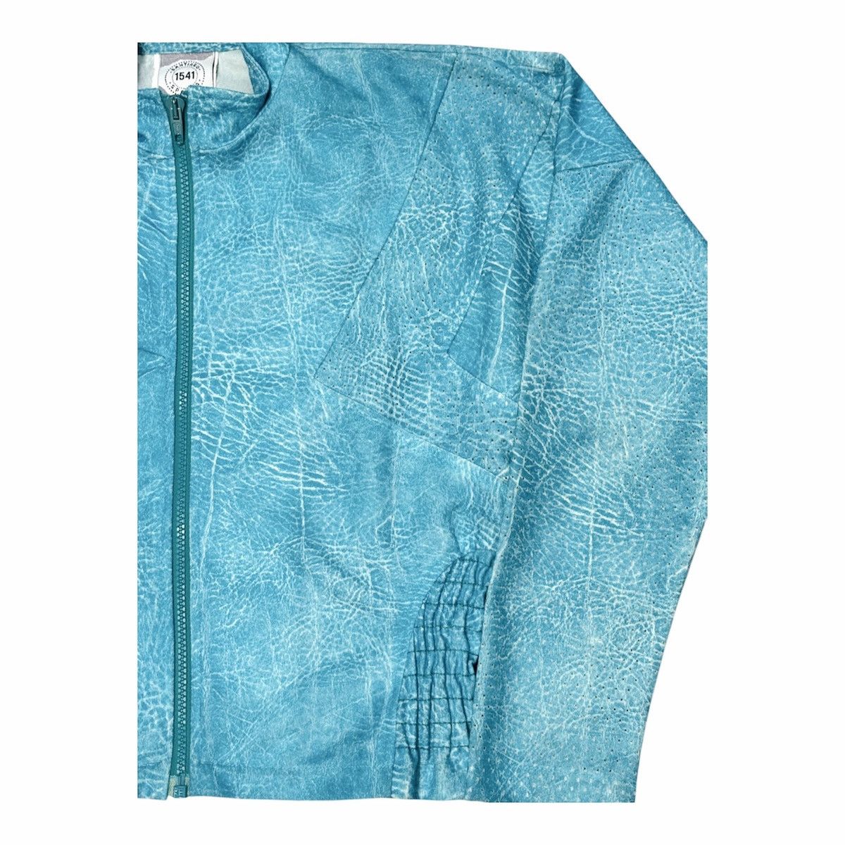 Vintage Vintage 90s Ocean Blue Sports Jacket Women Size S Size S / US 4 / IT 40 - 2 Thumbnail