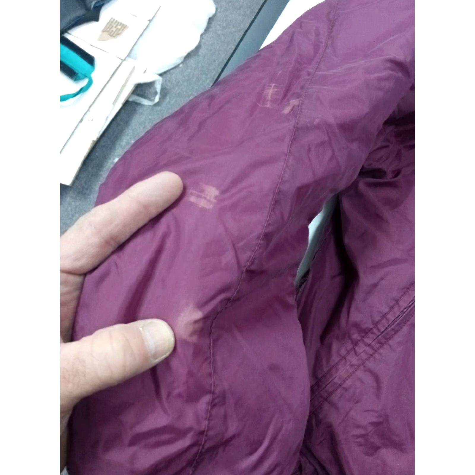 Vintage VINTAGE USMC Hooded Windbreaker Purple Nylon Embroidered Lined Med 1990s Hoodie Jacket Mens M Size US M / EU 48-50 / 2 - 6 Thumbnail
