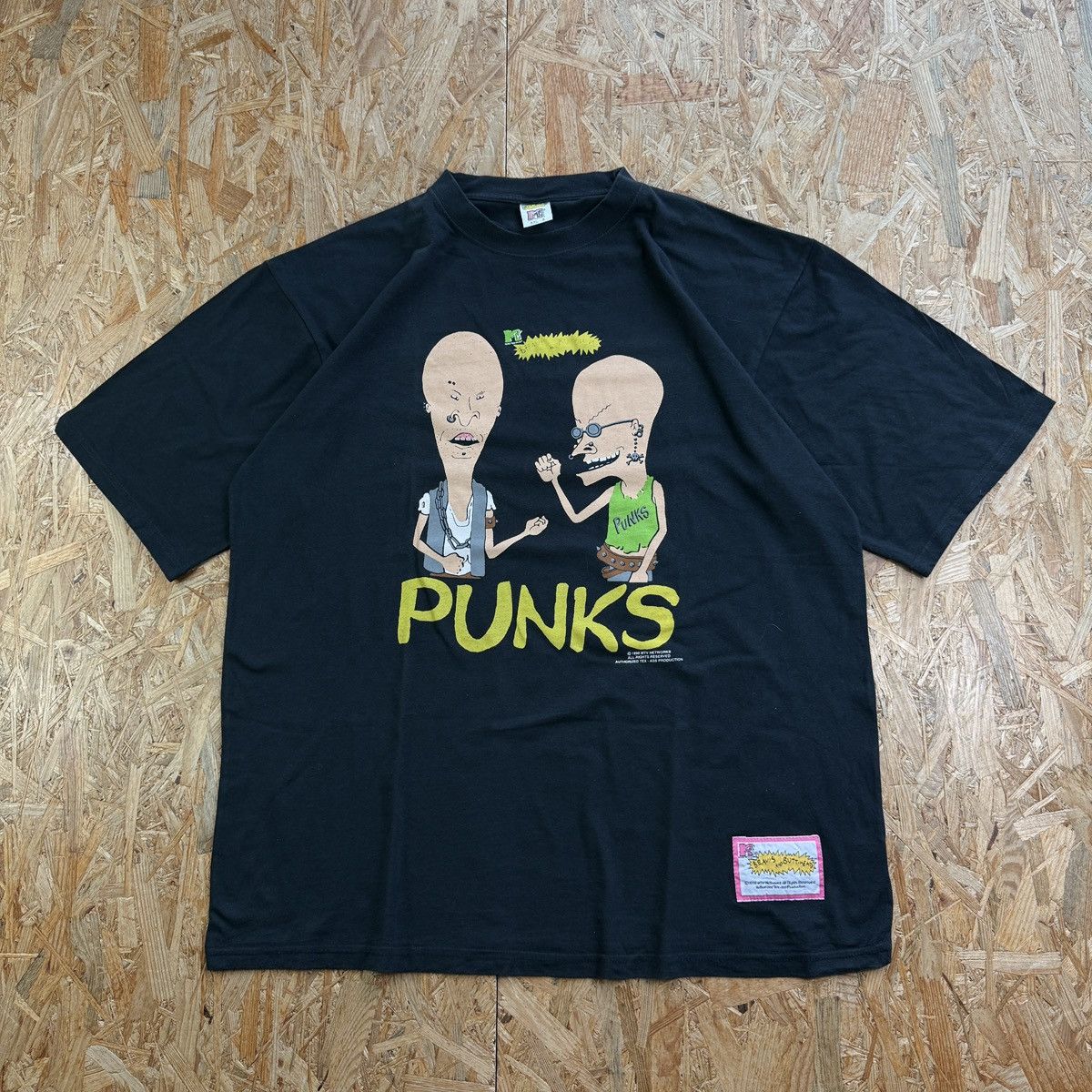 Mtv MTV Beavis and Butthead 1998 vintage t-shirt rare XXL Size US XXL / EU 58 / 5 - 8 Thumbnail