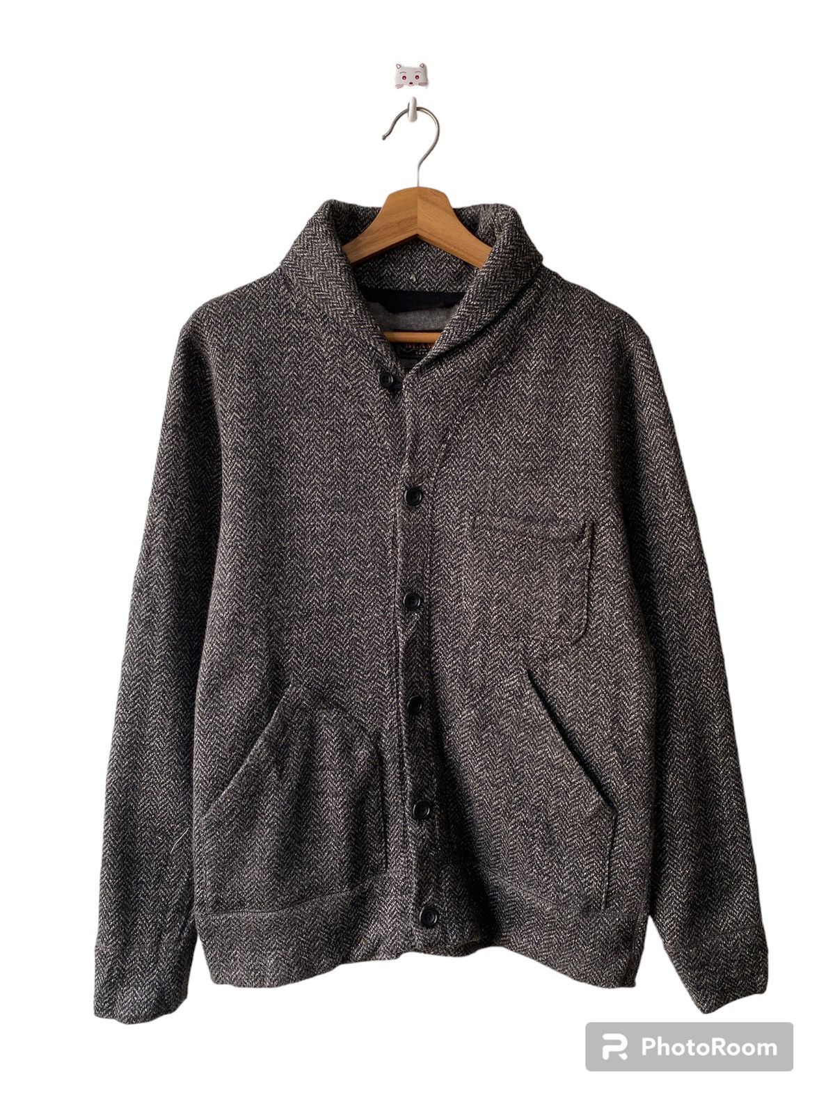 Beams Plus 2000s - Beams Plus Japan Wool Chore Jacket Size US M / EU 48-50 / 2 - 1 Thumbnail