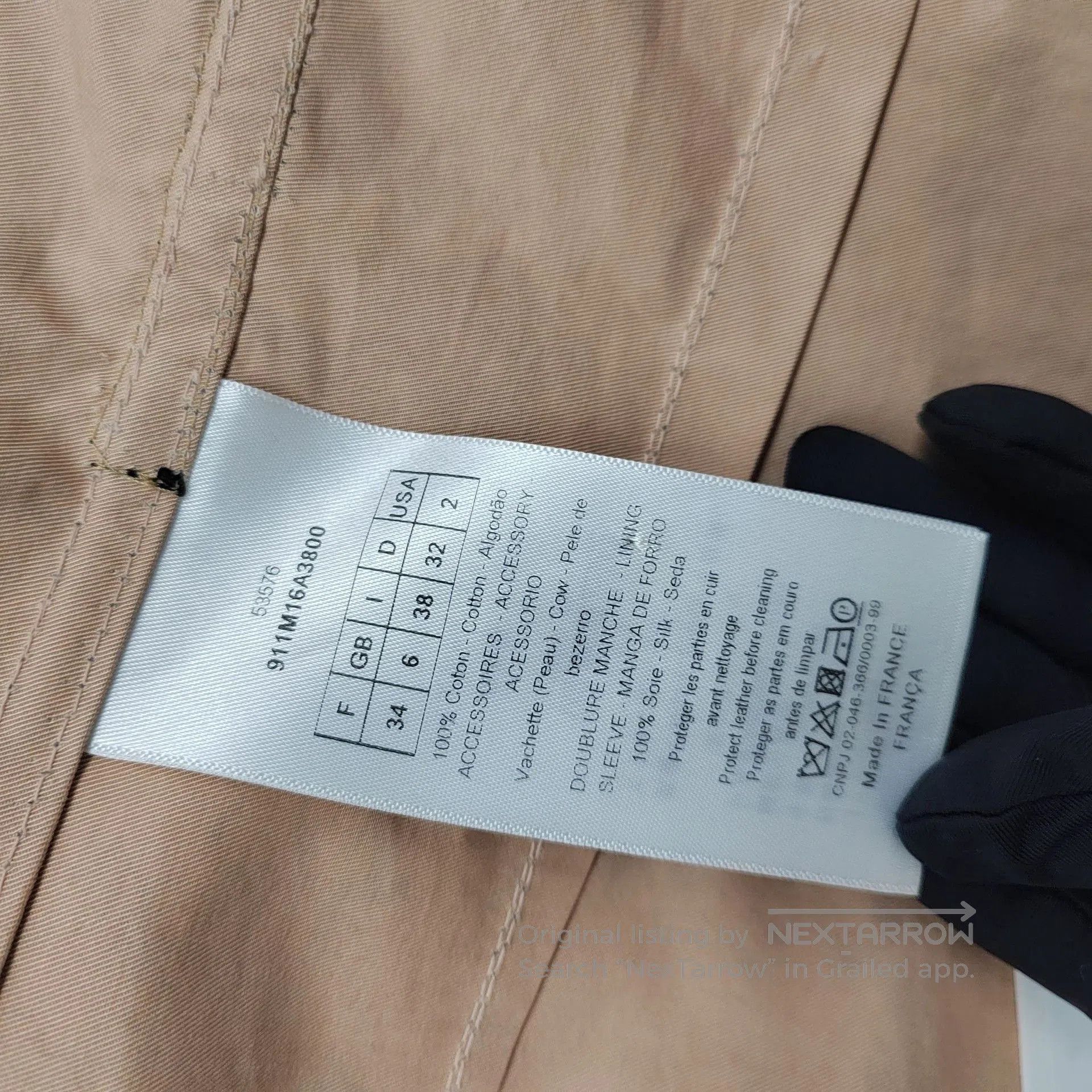 Dior Dior 23ss Jungle Zoo Brown Embroidered Trench. Size XXS / US 00 / IT 34 - 6 Thumbnail