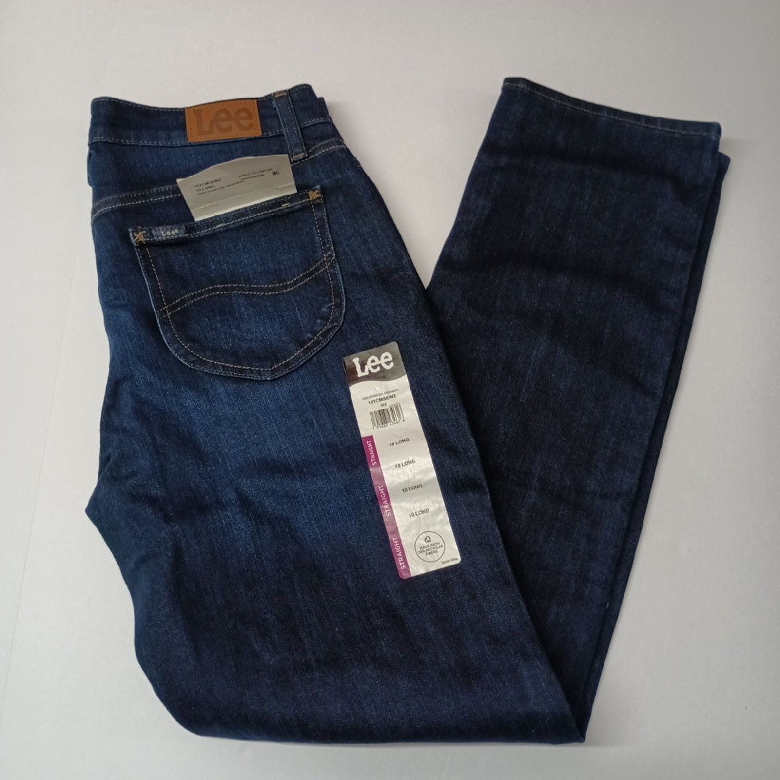 Lee Lee Straight Leg Jeans Women's 10 Long Size 30x31 Blue Size 32" / US 10 / IT 46 - 1 Thumbnail