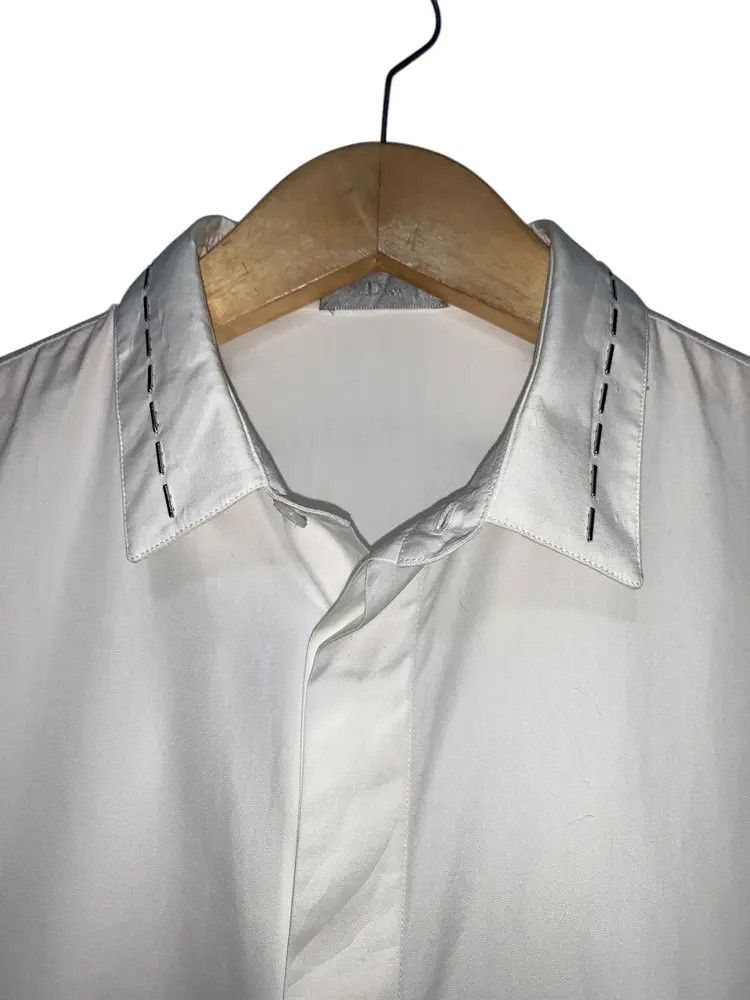 Dior FW17 Dior embroidery metal collar hidden button shirt Size US M / EU 48-50 / 2 - 3 Thumbnail