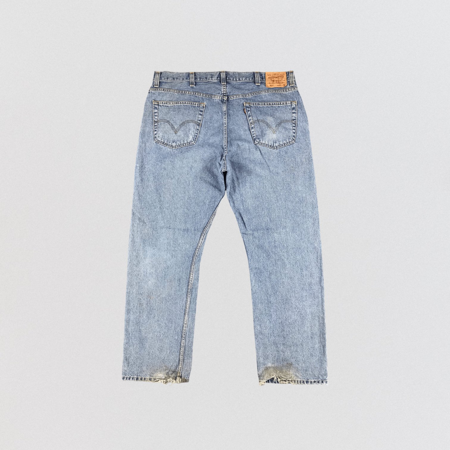 Levi's × Vintage Vintage Light Wash Levis 505 Jeans-JM1017 Size US 43 - 2 Thumbnail