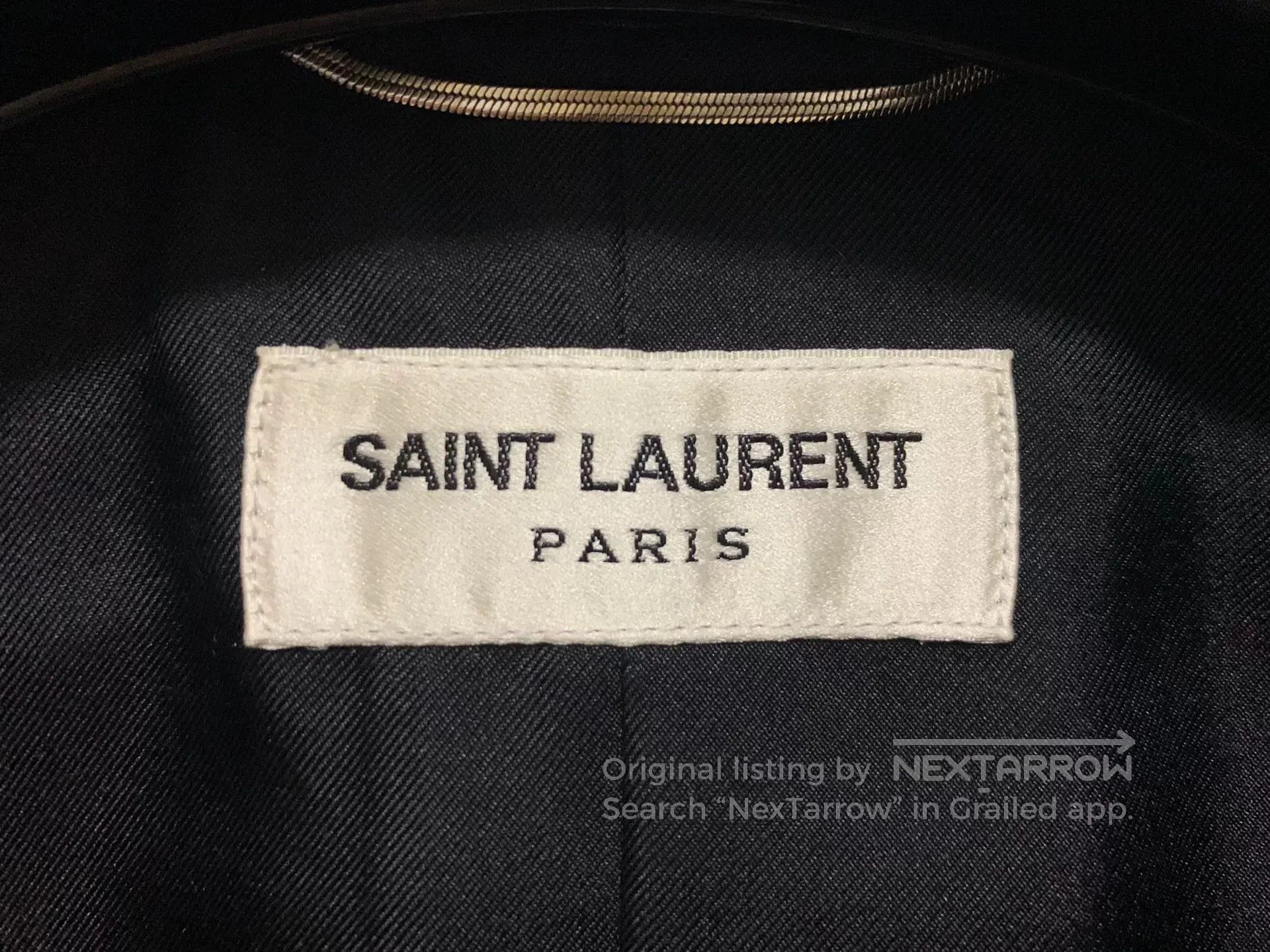 Saint Laurent Paris Saint Laurent Leather Fringe Blazer Jacket. Size US S / EU 44-46 / 1 - 3 Thumbnail