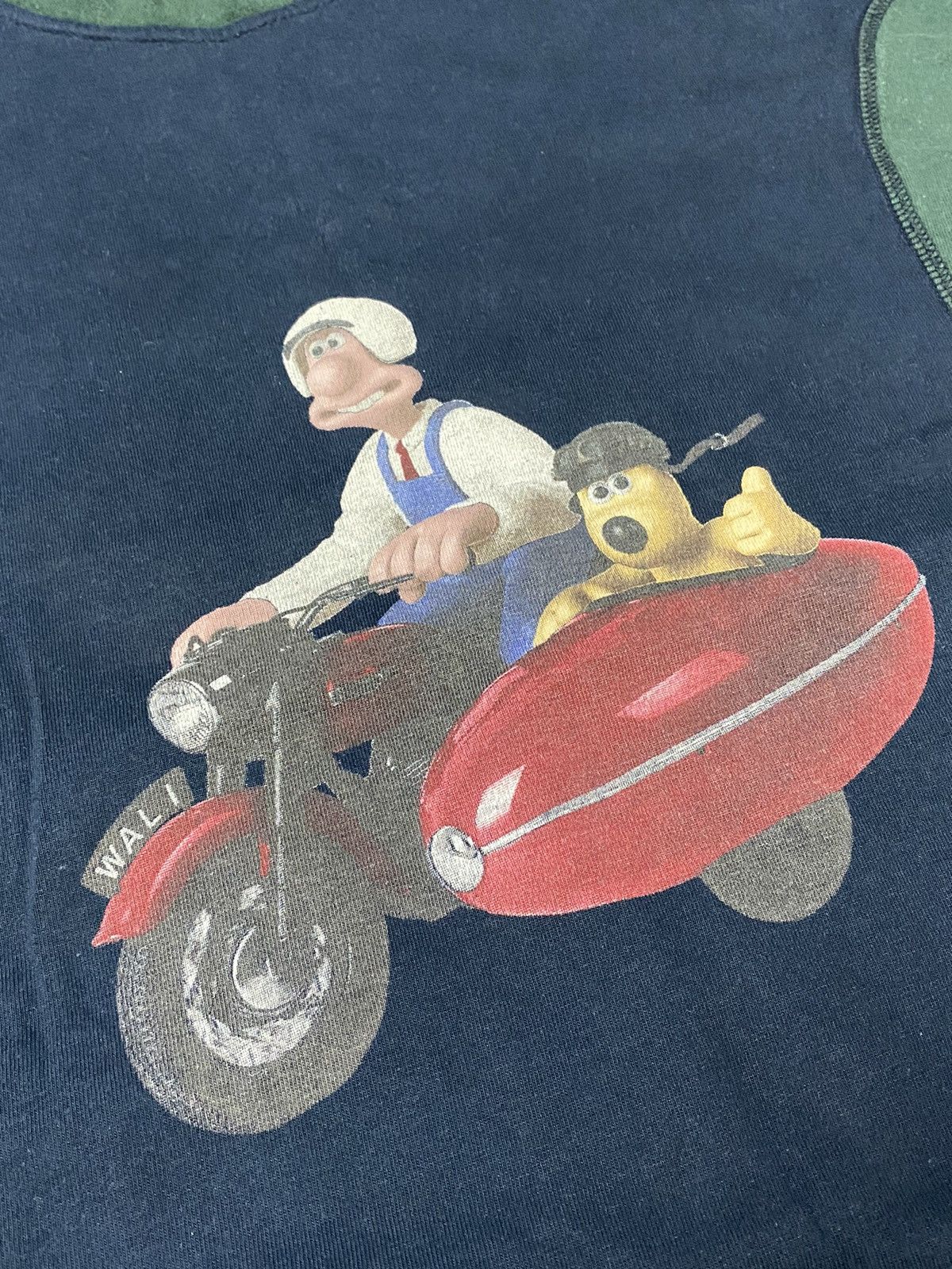 Cartoon Network Wallace Gromit double color moto t-shirt Size US L / EU 52-54 / 3 - 3 Thumbnail