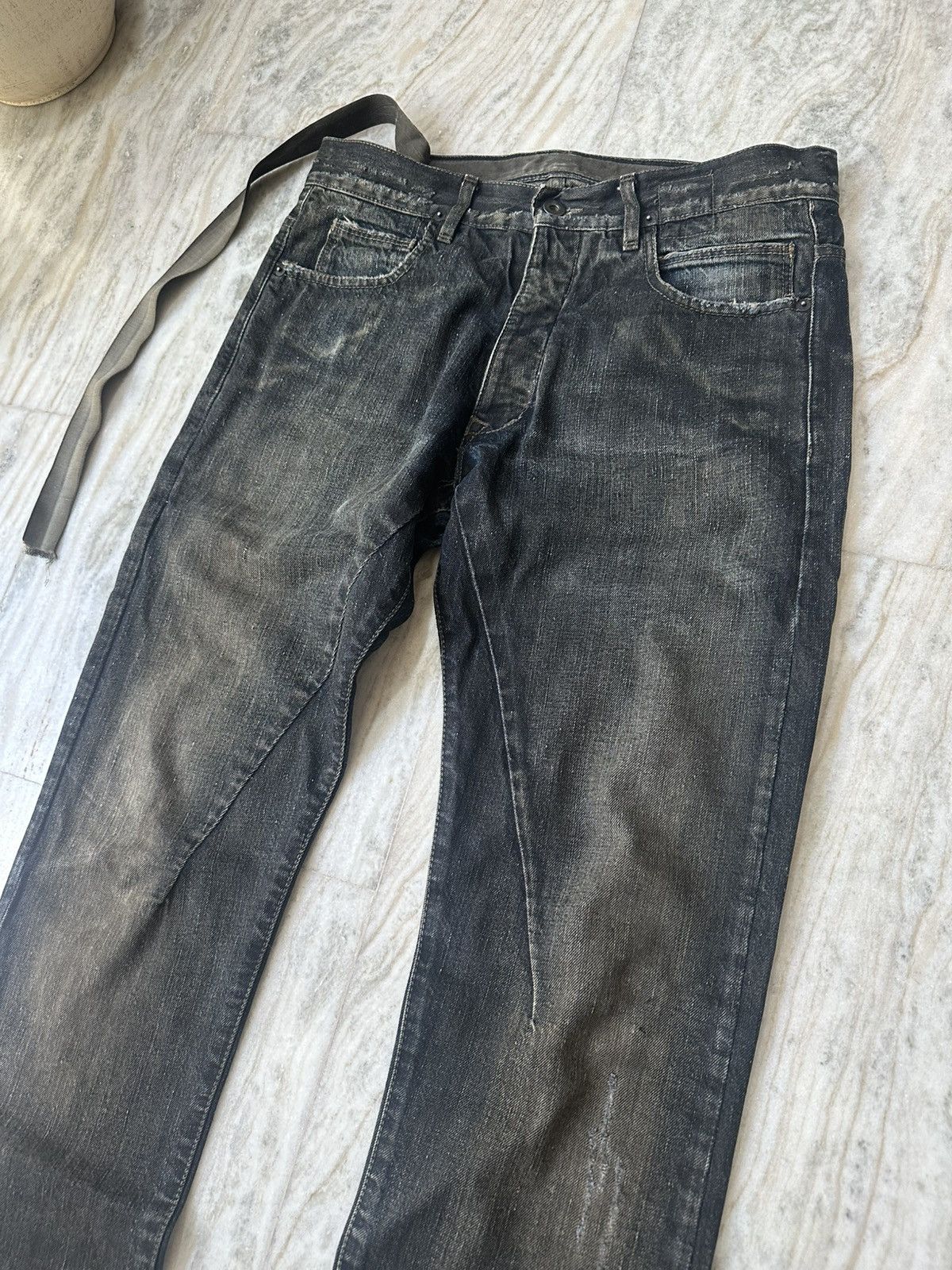 Rick Owens Rick Owens Stag Clawmark Detroit Jeans Size US 30 / EU 46 - 4 Thumbnail