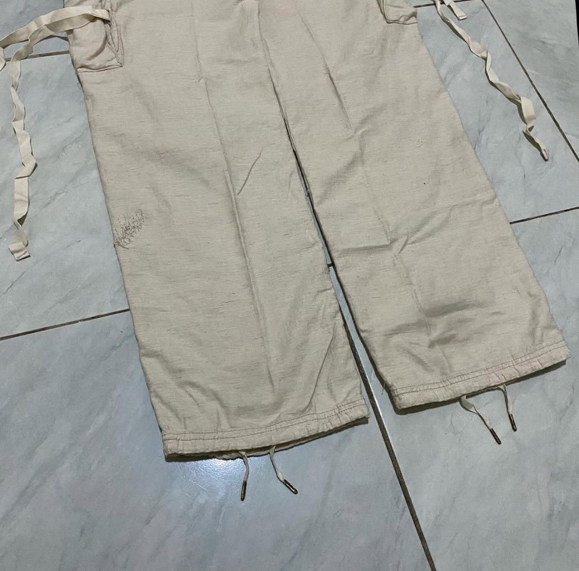 GOA 2000s Archival G.O.A Bondage Suspender Cargo Pants y2k Lgb Size US 32 / EU 48 - 10 Thumbnail