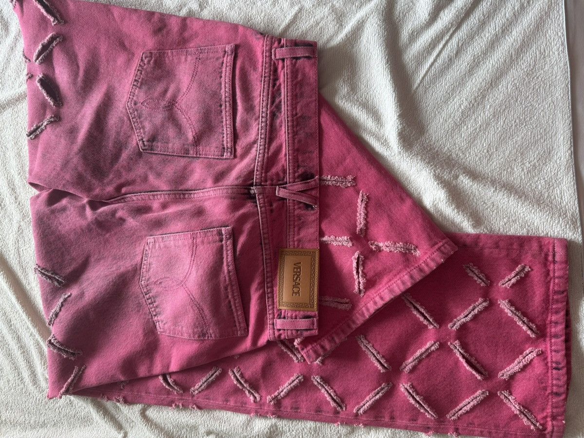 Versace Ripped jeans Size 28" / US 6 / IT 42 - 2 Thumbnail