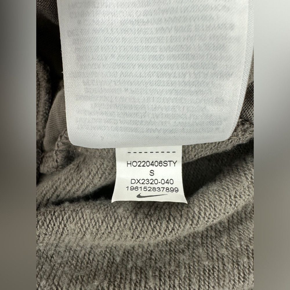 Nike Nike Women Essentials Regular Fleece Track Pants Olive Grey Size 28" / US 6 / IT 42 - 7 Thumbnail
