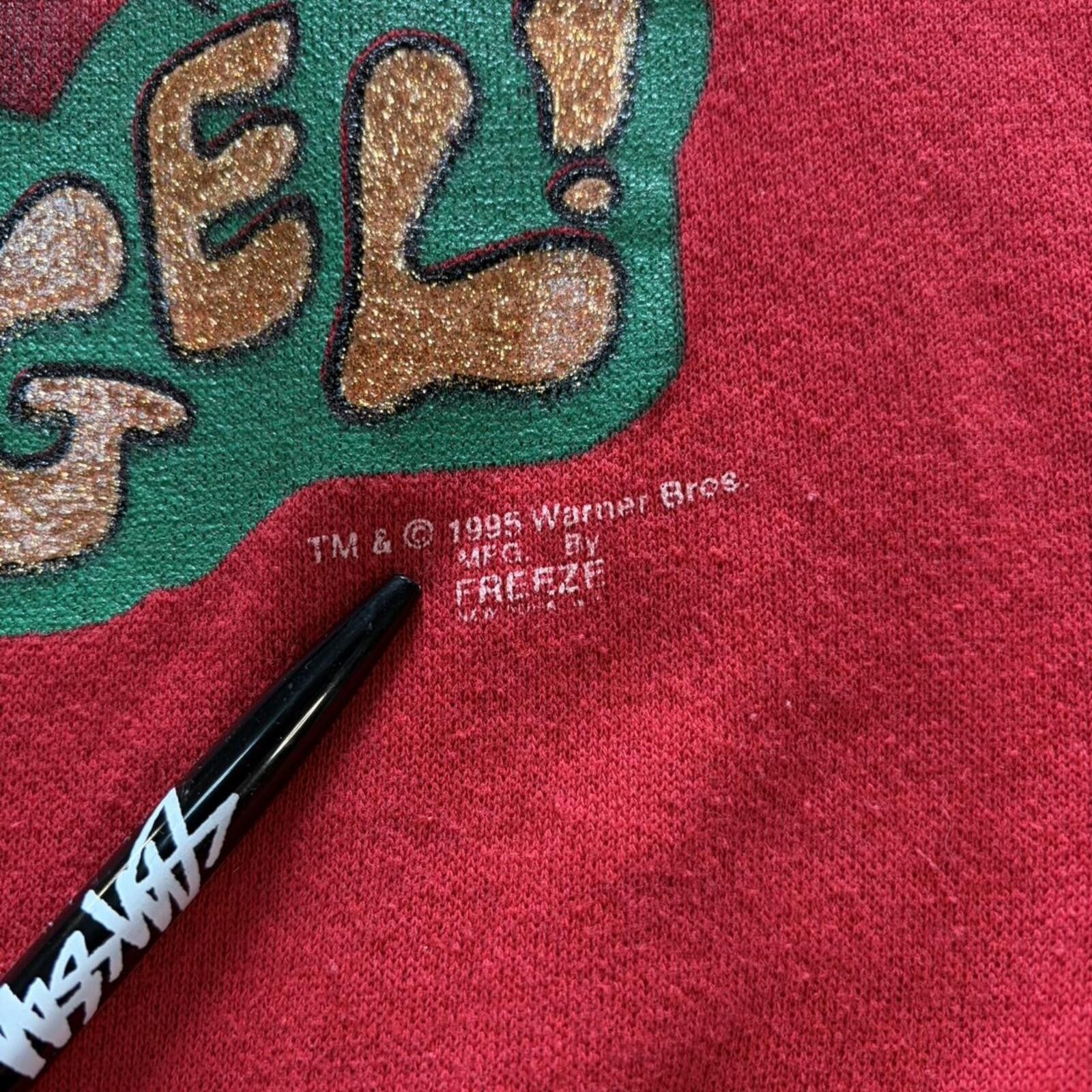 Vintage 1995 ‘Ain’t No Angel’ Taz Looney Tunes Tee Size US XL / EU 56 / 4 - 3 Thumbnail