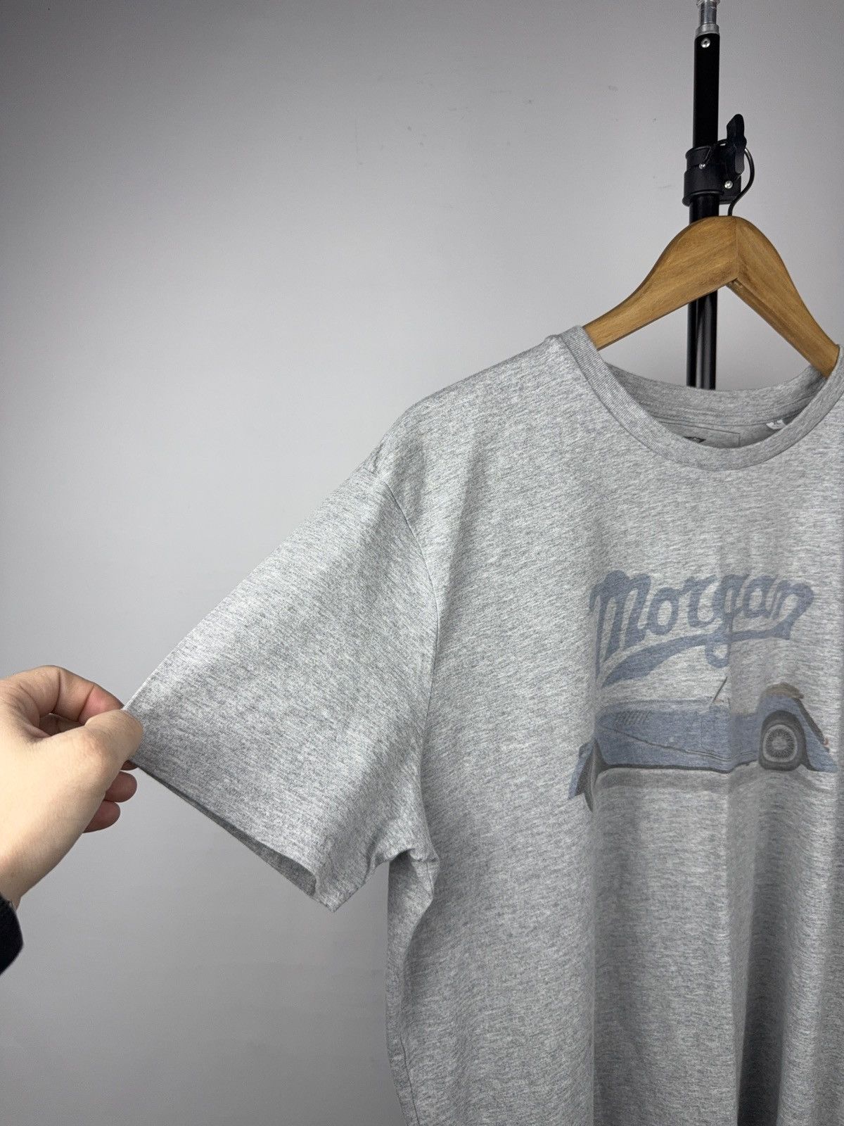 Vintage 00s Morgan Motor Company Retro Classic Roadster Graphic Tee Size US L / EU 52-54 / 3 - 5 Thumbnail