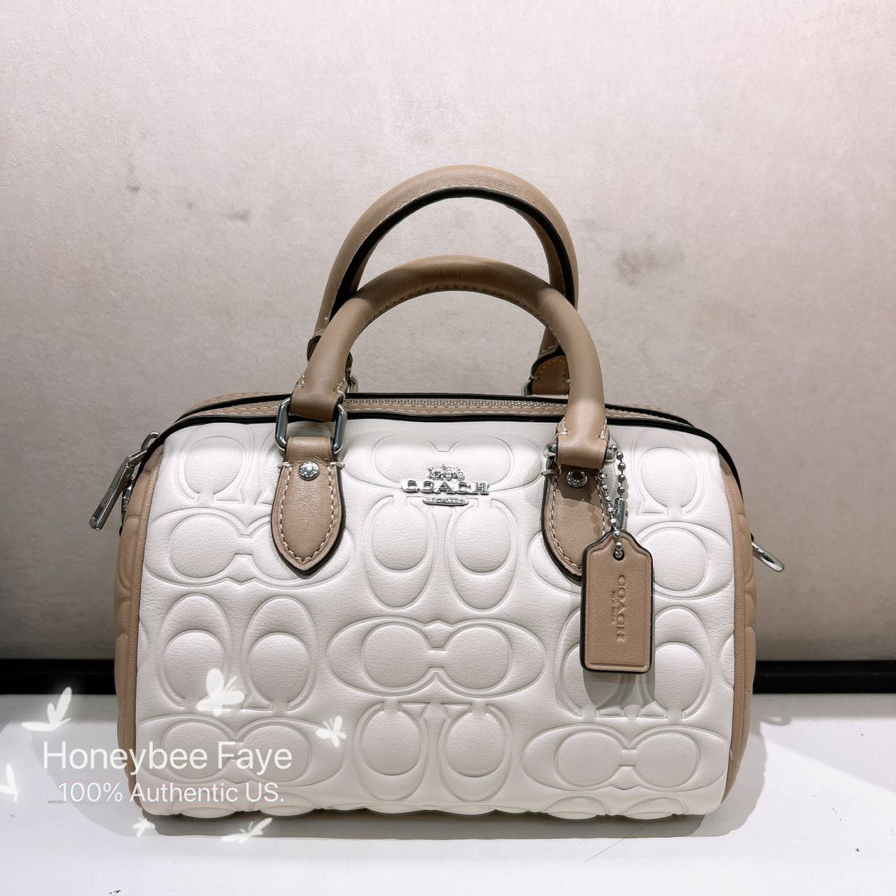 Coach Mini Rowan Crossbody Bag In Blocked Signature Leather CY744 Size ONE SIZE - 1 Thumbnail