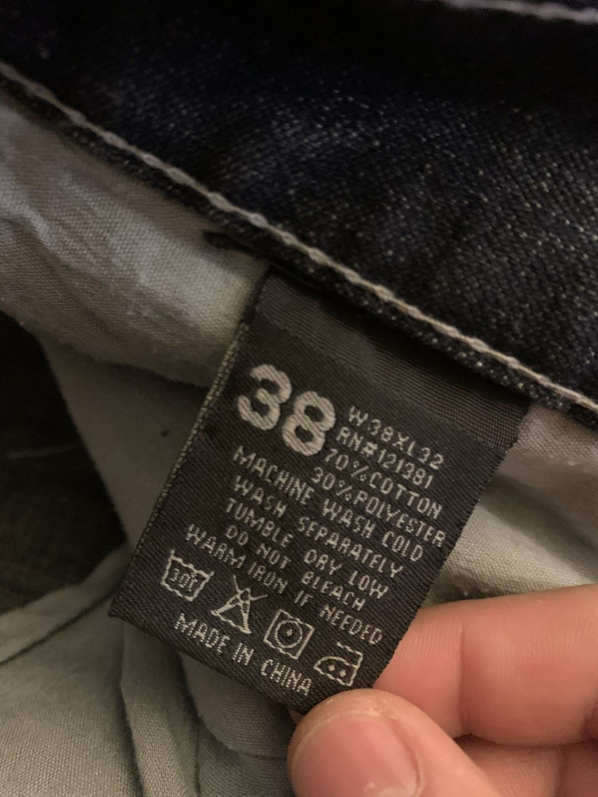 Vintage Nostic distressed y2k denim jeans Size US 38 / EU 54 - 6 Thumbnail