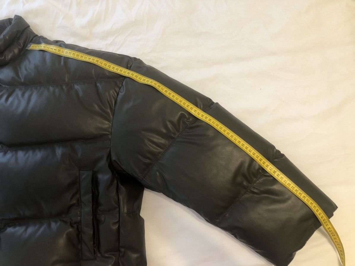 A. A. Spectrum A. A. SPECTRUM Khaki Down Faux-Leather Puffer Jacket Size US XS / EU 42 / 0 - 11 Thumbnail