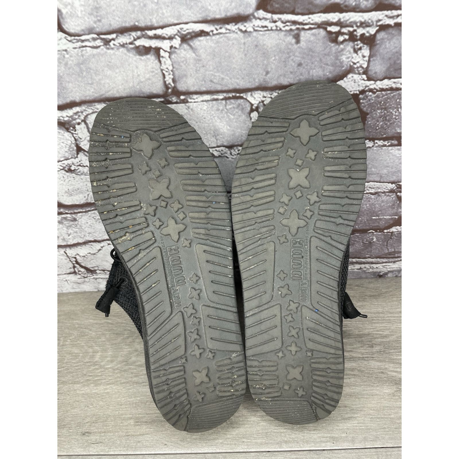 Other Hey Dude Shoes Wally Sox Comfortable Jet Black Gray Slip On Size US 10 / EU 43 - 9 Thumbnail