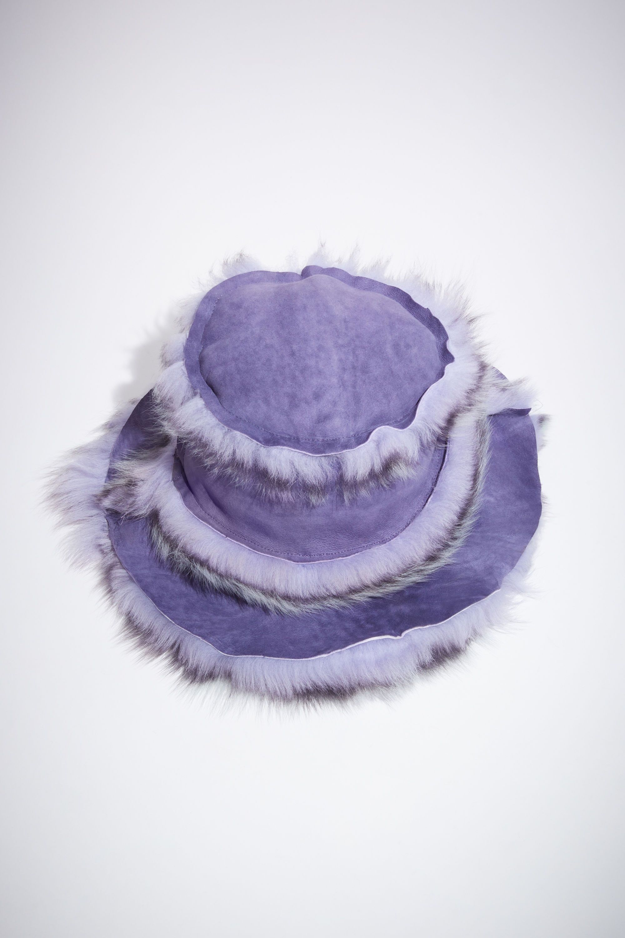Acne Studios o1y1224 Size: 7 1/2 / (Cap & Hat) in Lilac Purple Size ONE SIZE - 1 Thumbnail