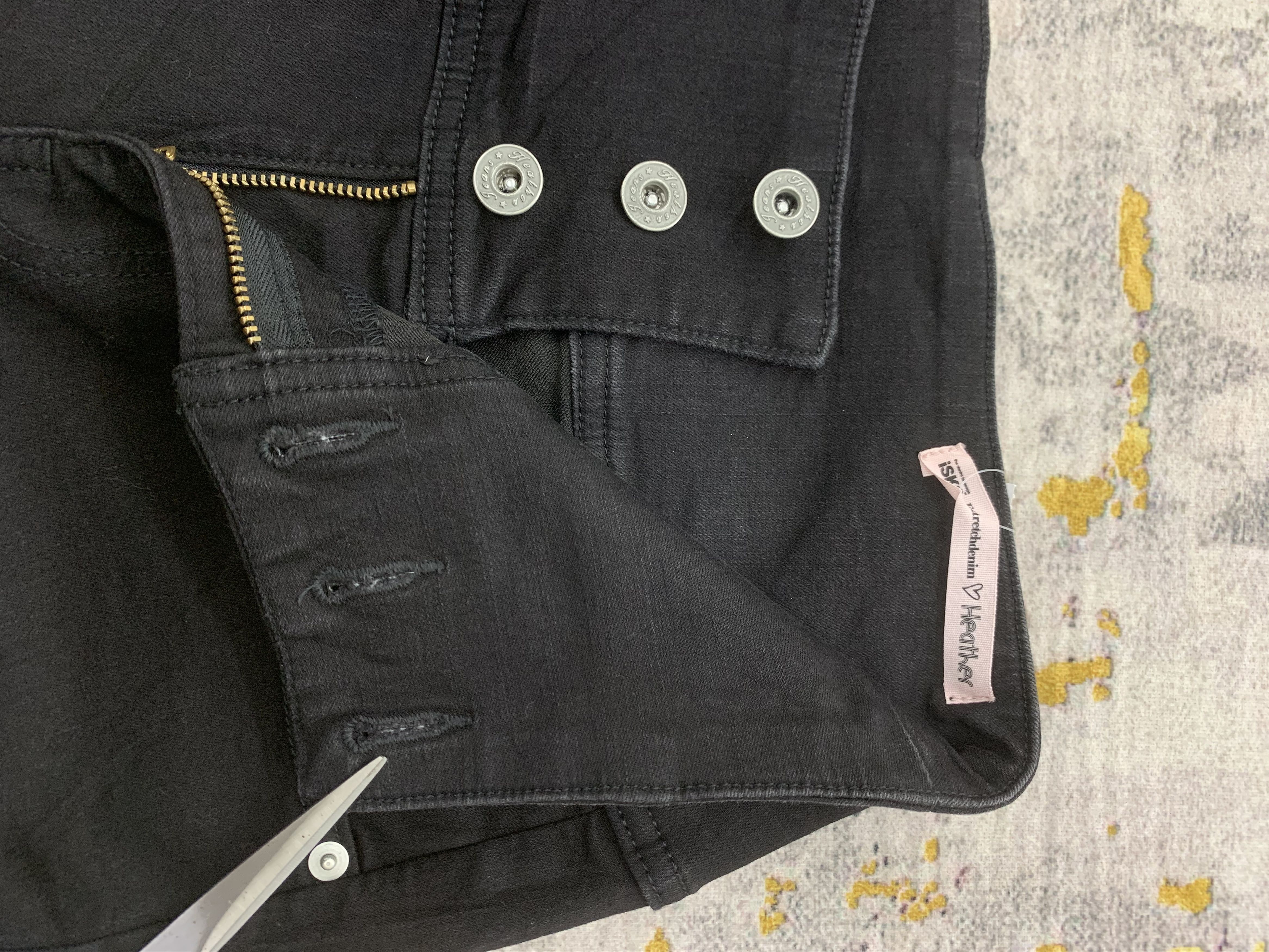 Japanese Brand × Vintage Extretchdenim Pants size 24 Size 24" / US 00 / IT 34 - 3 Thumbnail