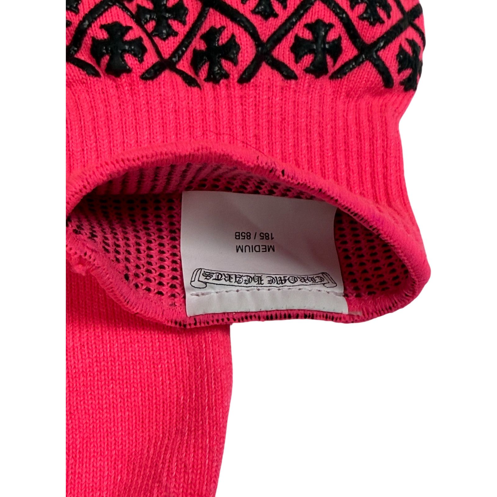 Chrome Hearts Chrome Hearts Pink Plus Logo Work Gloves Size ONE SIZE - 5 Thumbnail