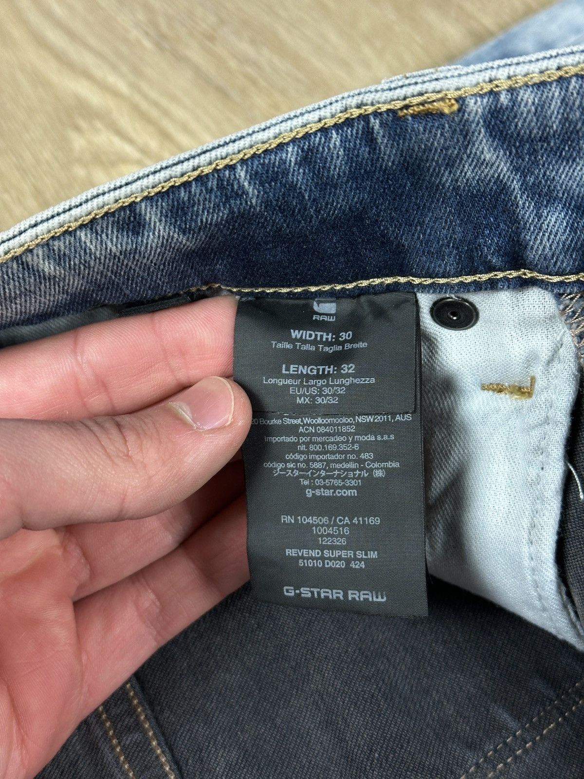 G-Star NEW!!! G-Star RAW Revend Super Slim W30 L32 Men’s Jeans Size US 30 / EU 46 - 8 Thumbnail
