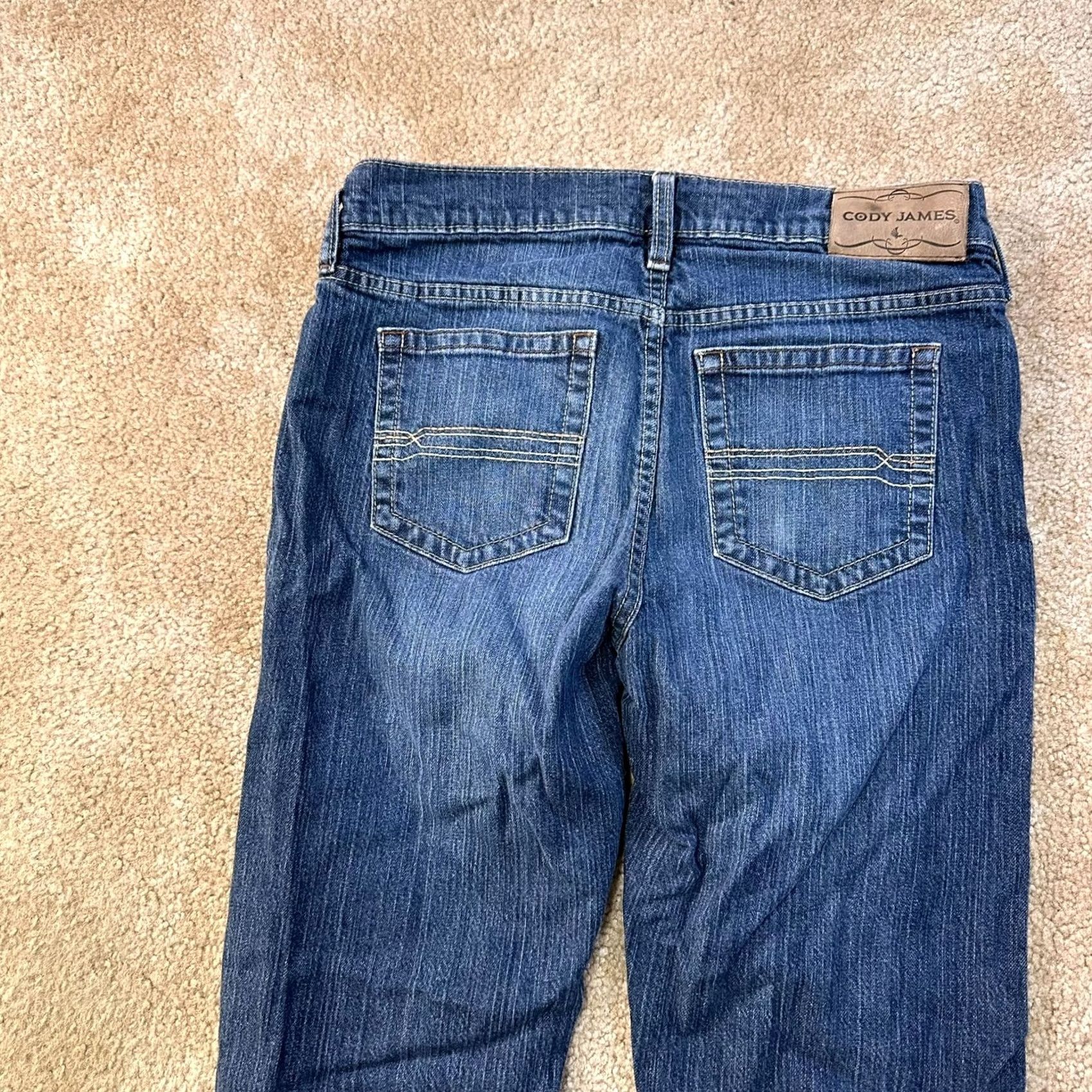 Cody James Cody James Jeans Men's 30x32 Blue Denim Western Wear Cowboy Straight Leg 5-Pocket Denim Cotton Jeans Size US 30 / EU 46 - 5 Thumbnail