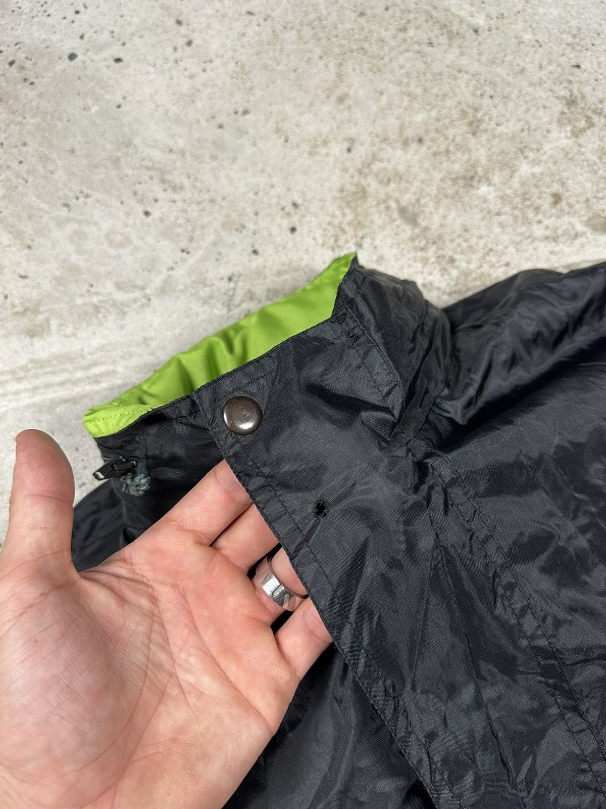 Japanese Brand × Vintage Vintage Y2K Kawasaki Black Track Jacket Light Racing rare Size US L / EU 52-54 / 3 - 8 Thumbnail