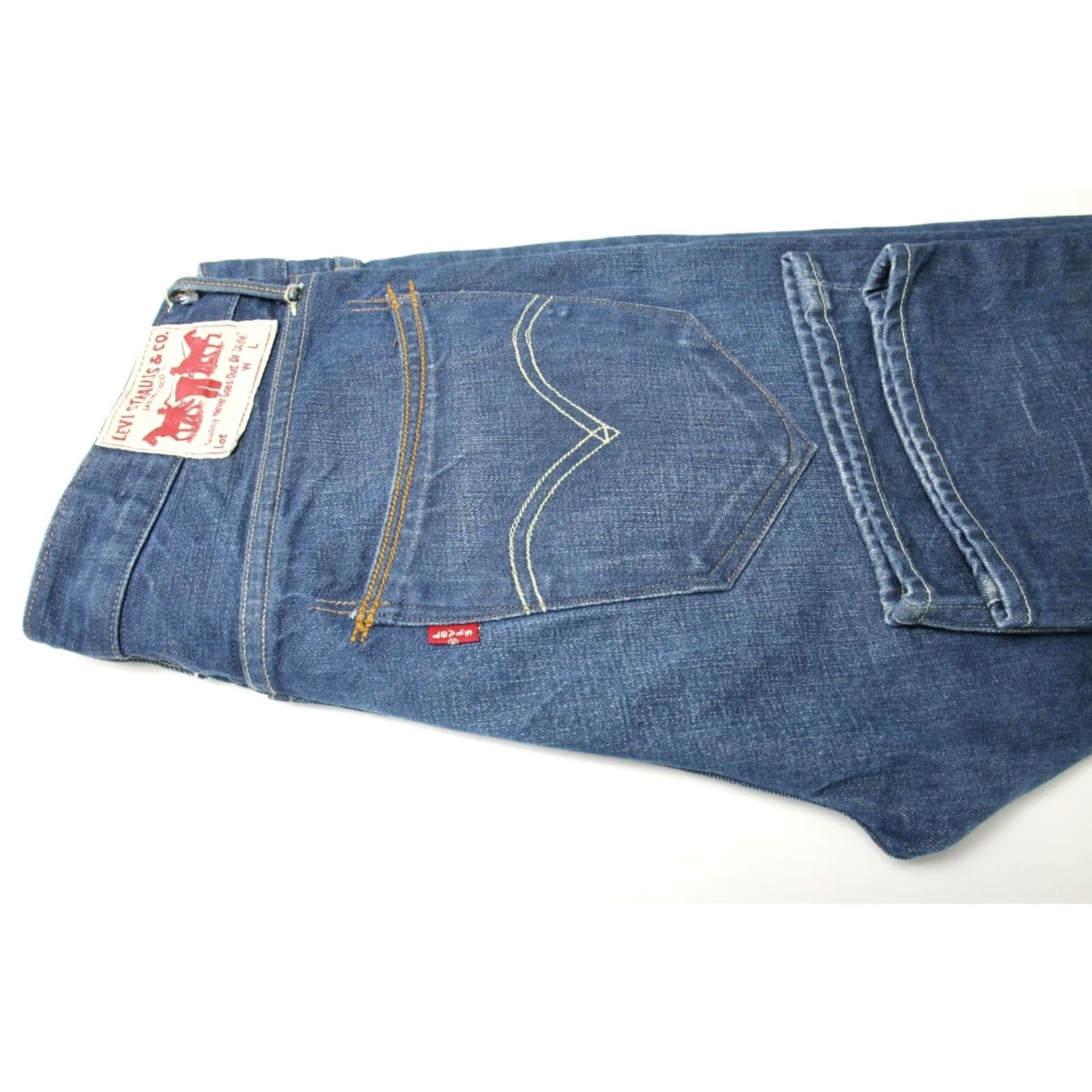Levi's Levi's Jeans Men's Tapered Fit W31/L32 Zip Fly Denim Blue Fade Effect Size US 31 - 6 Thumbnail