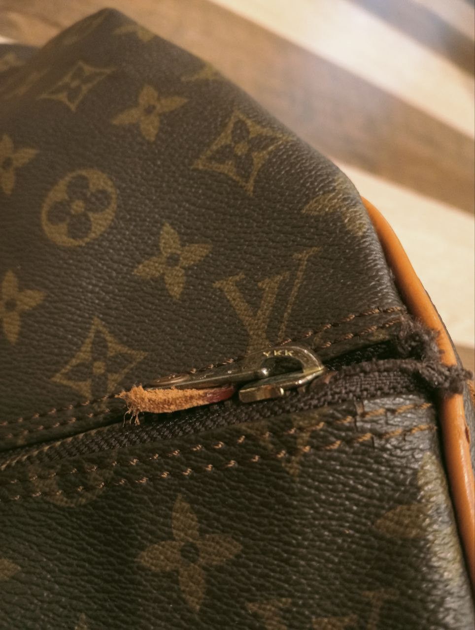 Louis Vuitton VINTAGE LOUIS VUITTON KEEPALL 60 ECLAIR BAG Size ONE SIZE - 18 Thumbnail