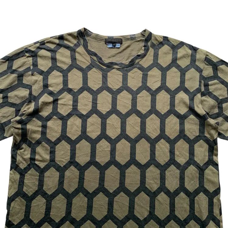 Comme des Garcons Homme Plus CDG Homme Plus Honey Comb AD2014 Tee Size US M / EU 48-50 / 2 - 2 Thumbnail