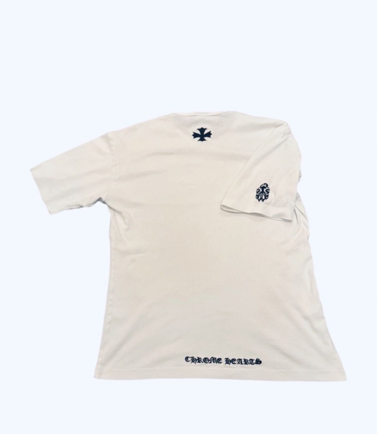 Chrome Hearts Vintage Chrome Hearts Shirt Plus And Dagger Motif 1999 Rare Size US L / EU 52-54 / 3 - 1 Thumbnail