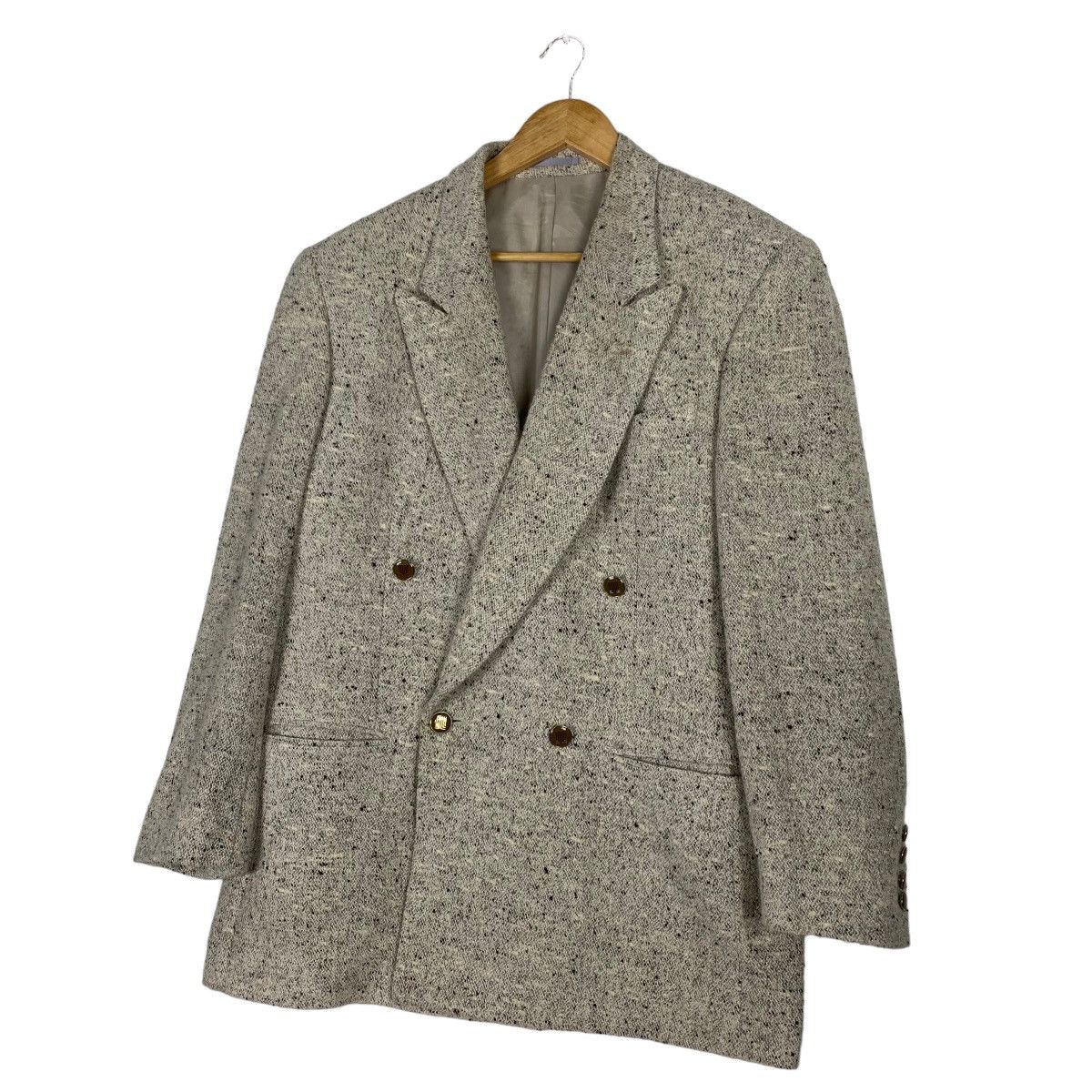 Lanvin LANVIN STUDIO DOUBLE BREAST COAT Size US M / EU 48-50 / 2 - 2 Thumbnail